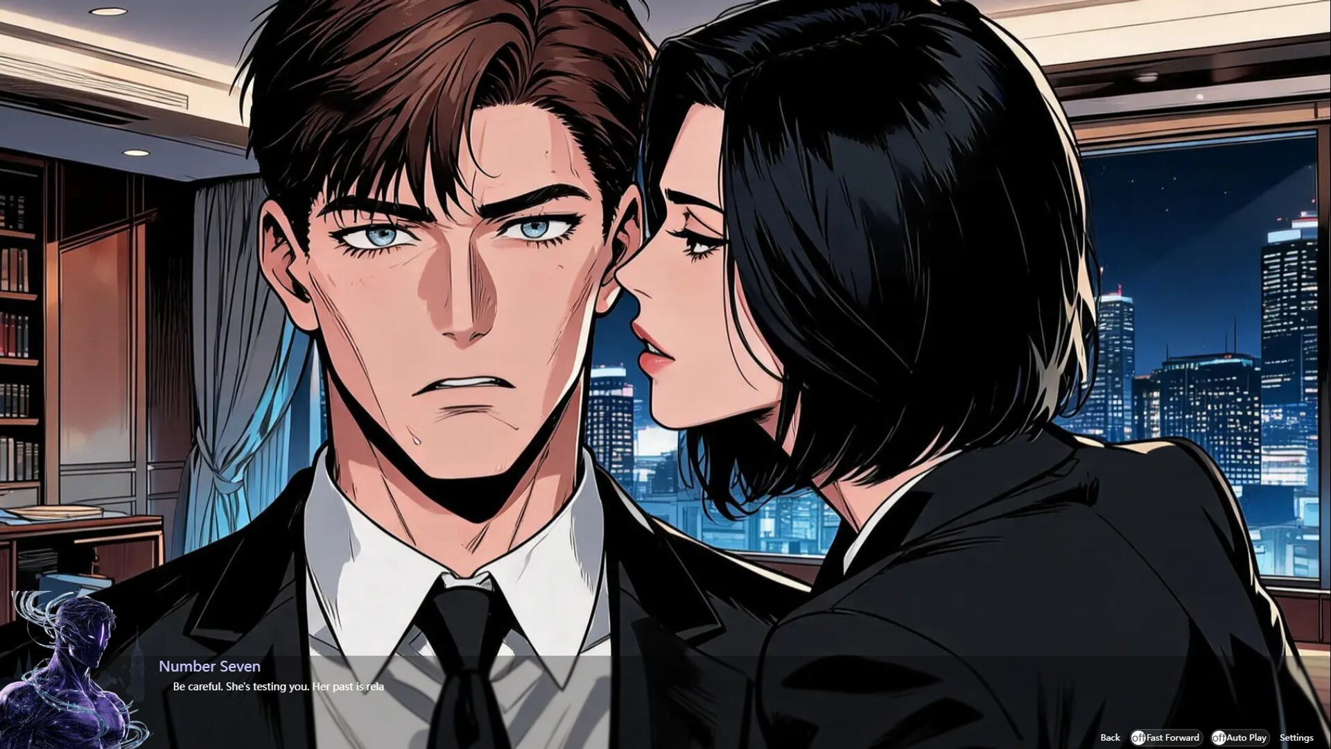 Cold female CEO offers her full loyalty screenshot 3
