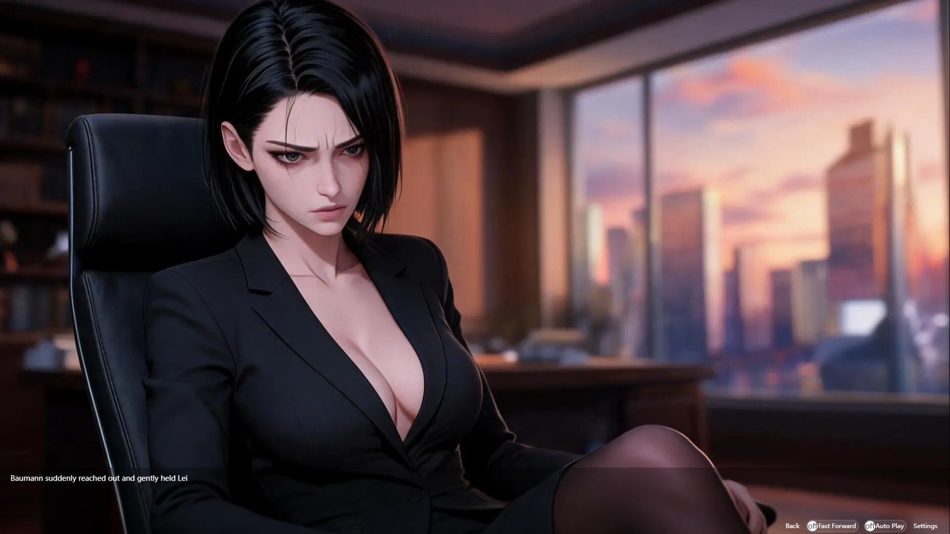 Cold female CEO offers her full loyalty screenshot 5