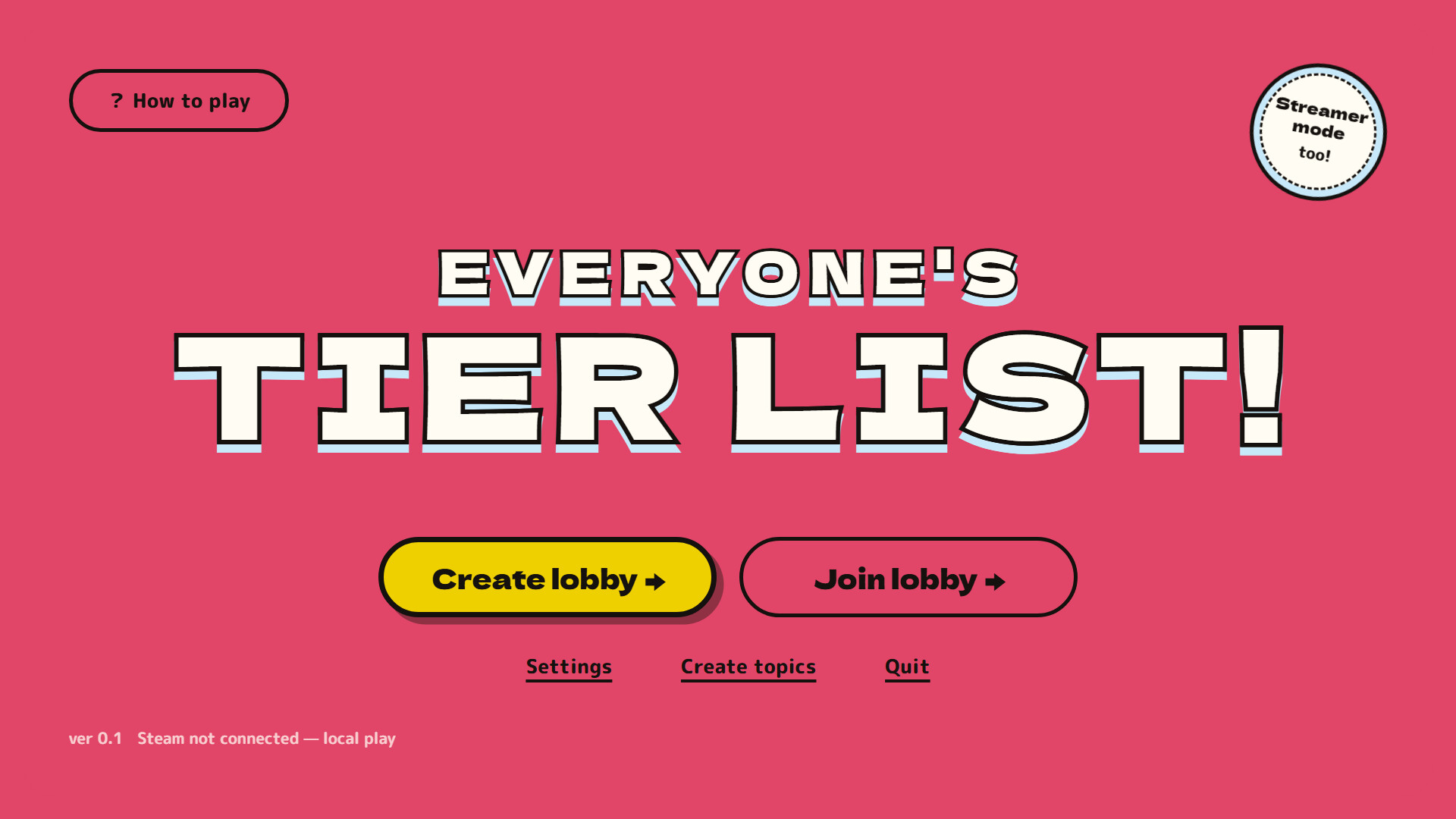 EVERYONE'S TIER LIST! trailer