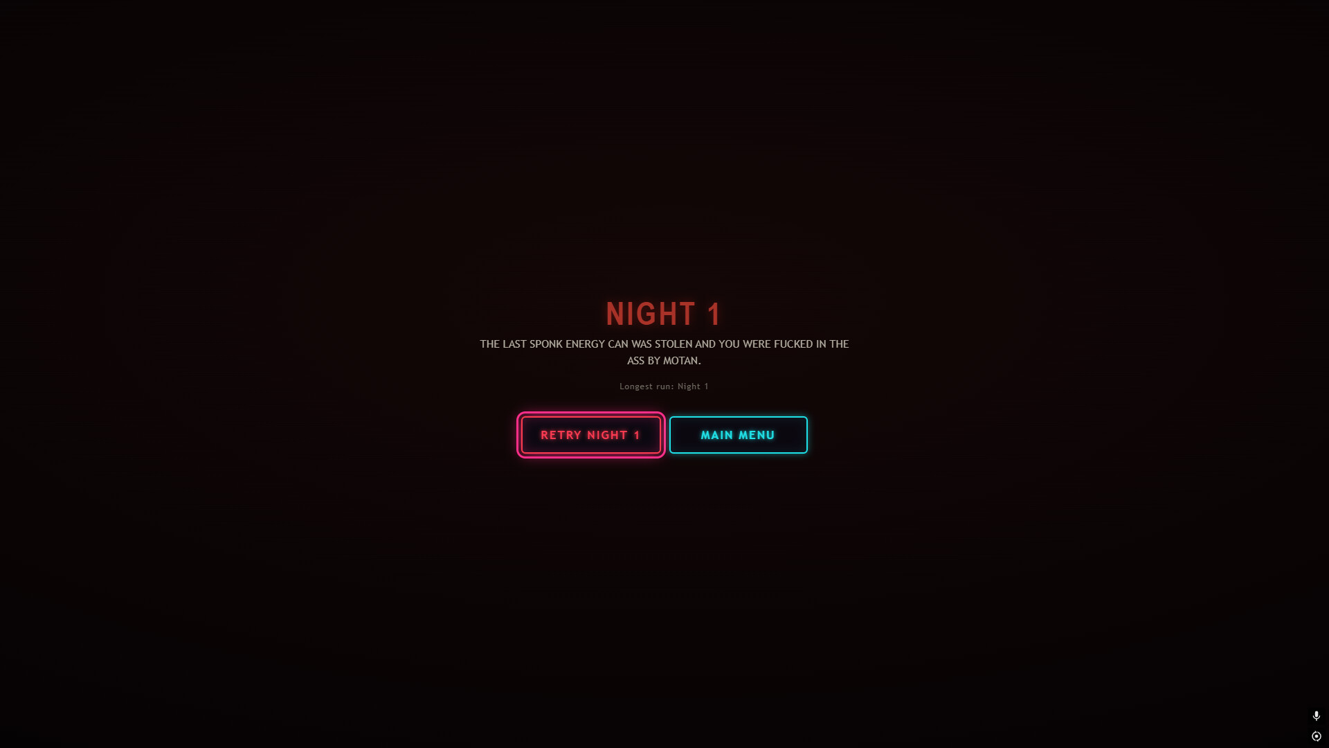 No Final Night: Protect The Sponk Can screenshot 3