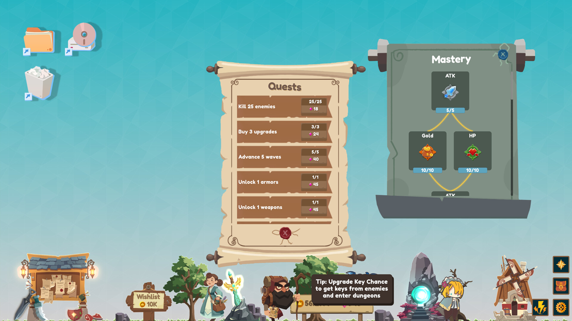 Desktop Hero Rush screenshot 4