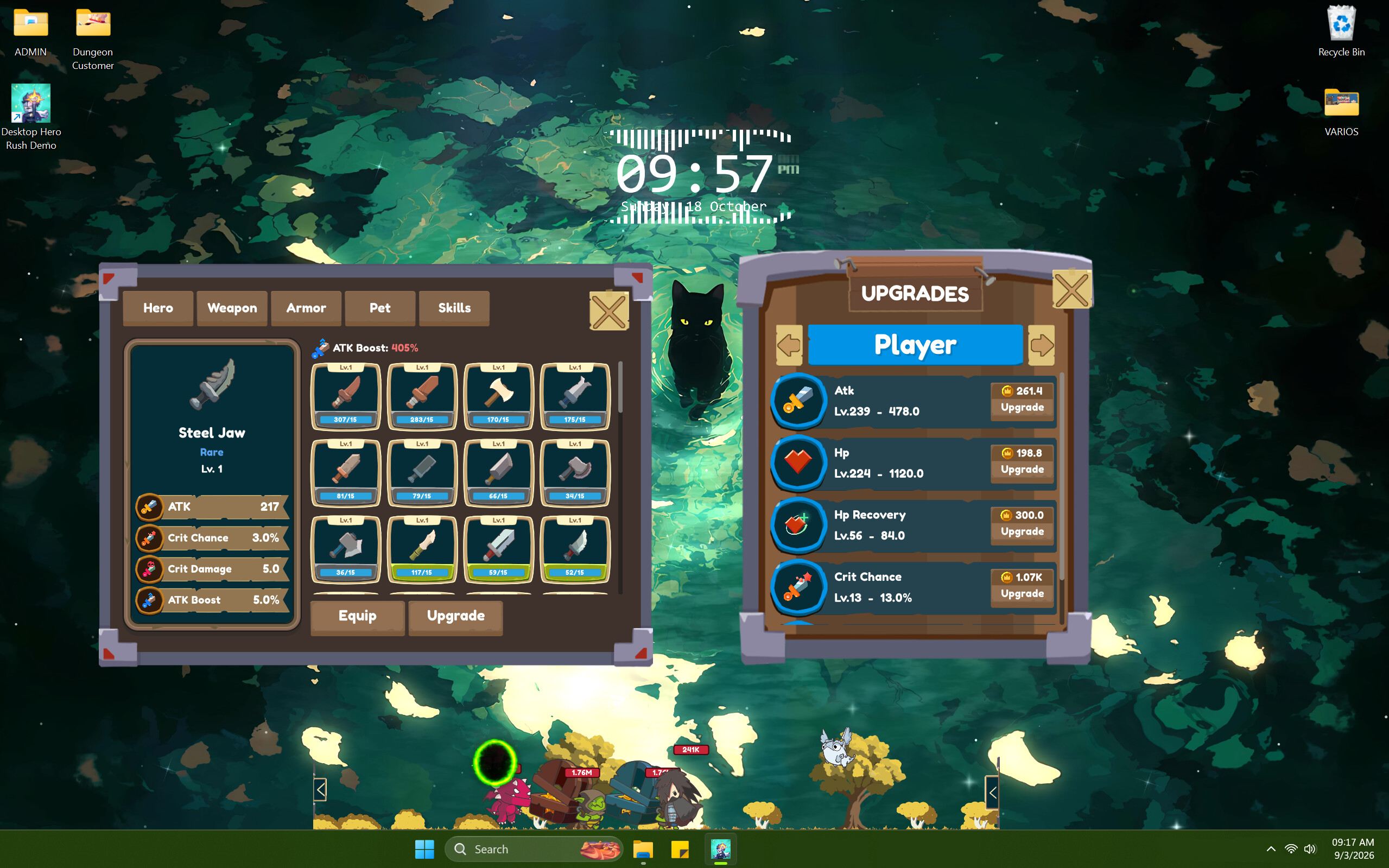 Desktop Hero Rush screenshot 3