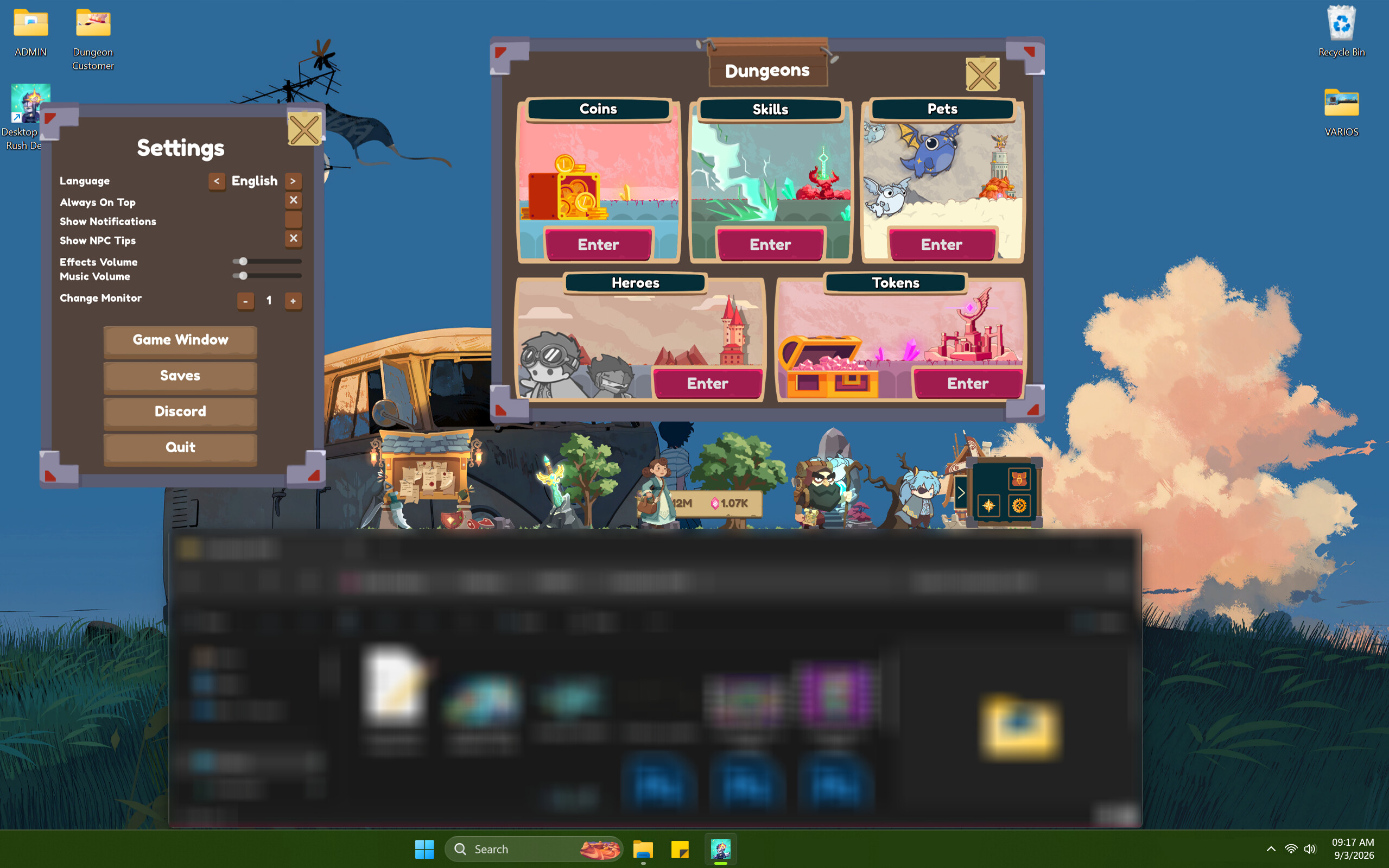 Desktop Hero Rush screenshot 5