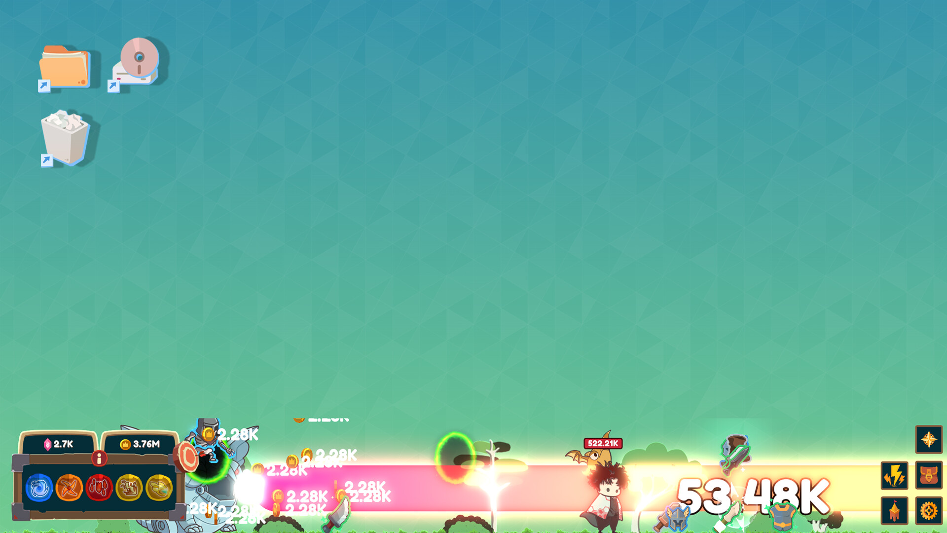 Desktop Hero Rush screenshot 2