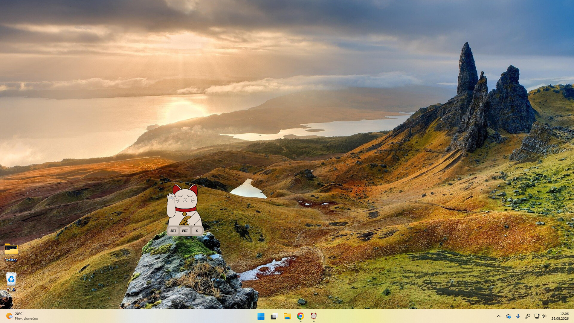 Maneki Neko: Lucky Desktop Companion screenshot 2