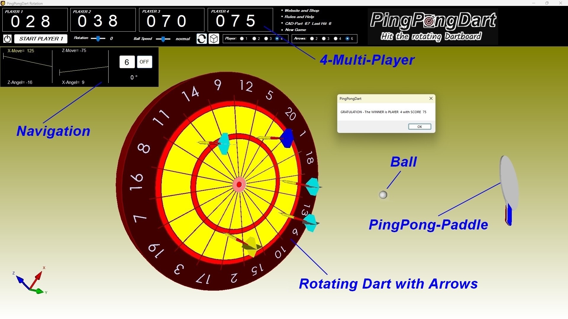 PingPongDart screenshot 4