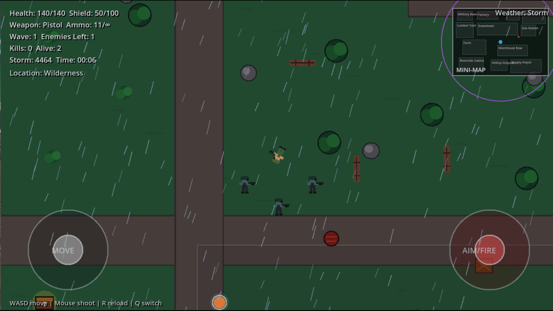 Top Down Battle Royale 2D screenshot 4