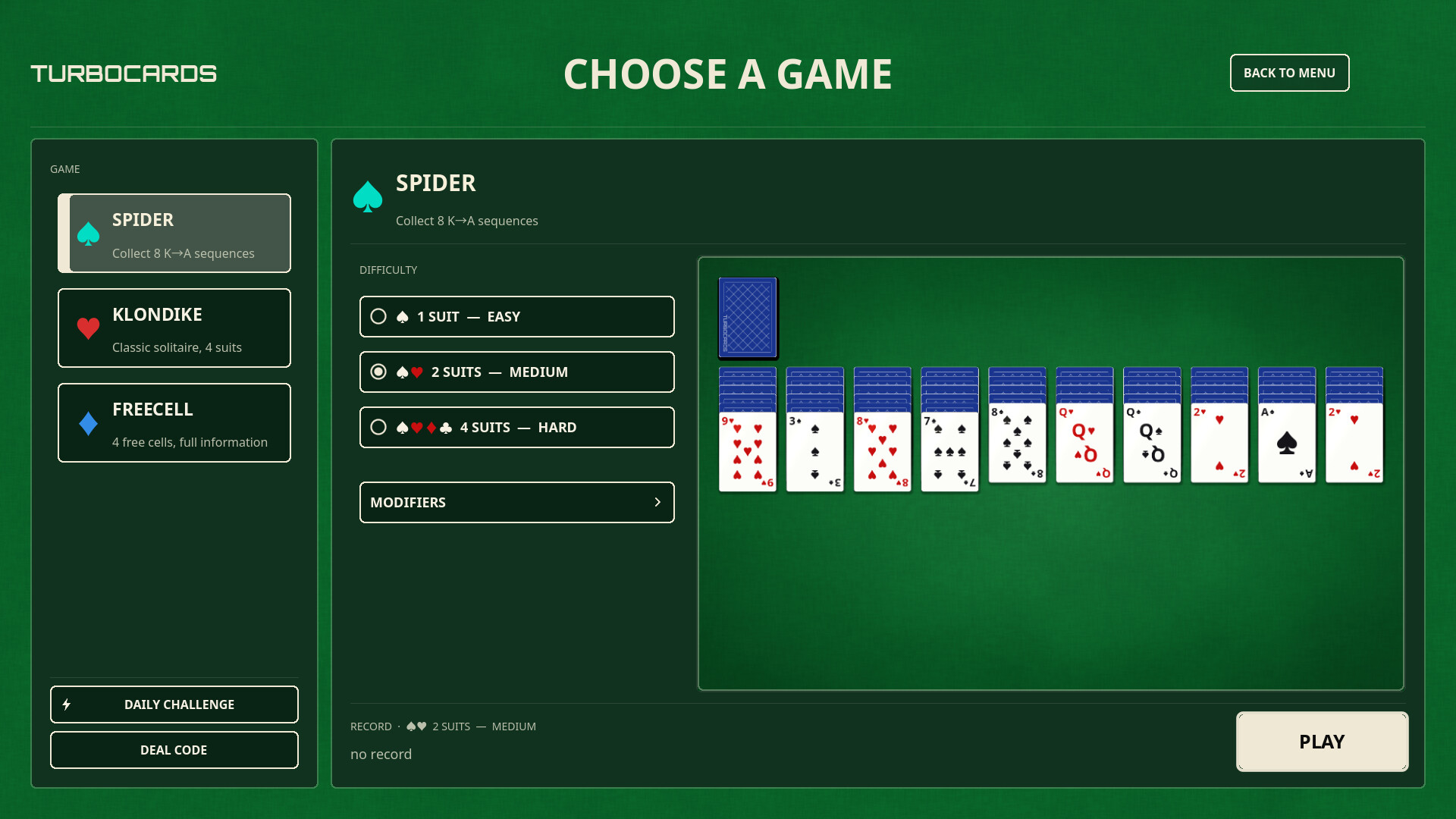 TURBOCARDS screenshot 5