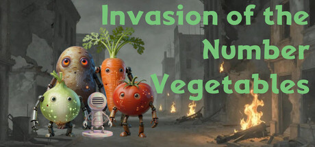 Cover art from Invasion of the Number Vegetables