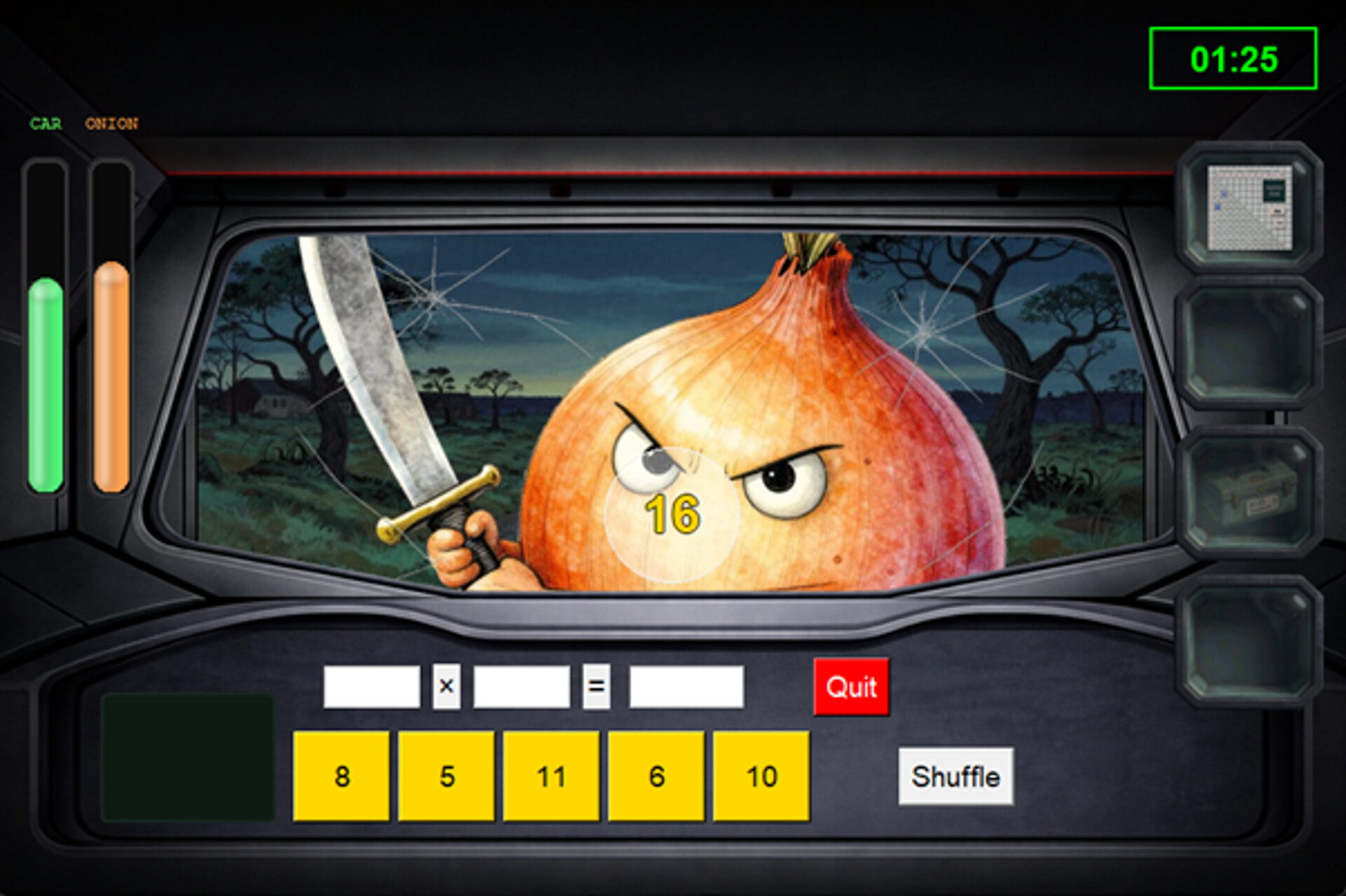 Invasion of the Number Vegetables screenshot 2