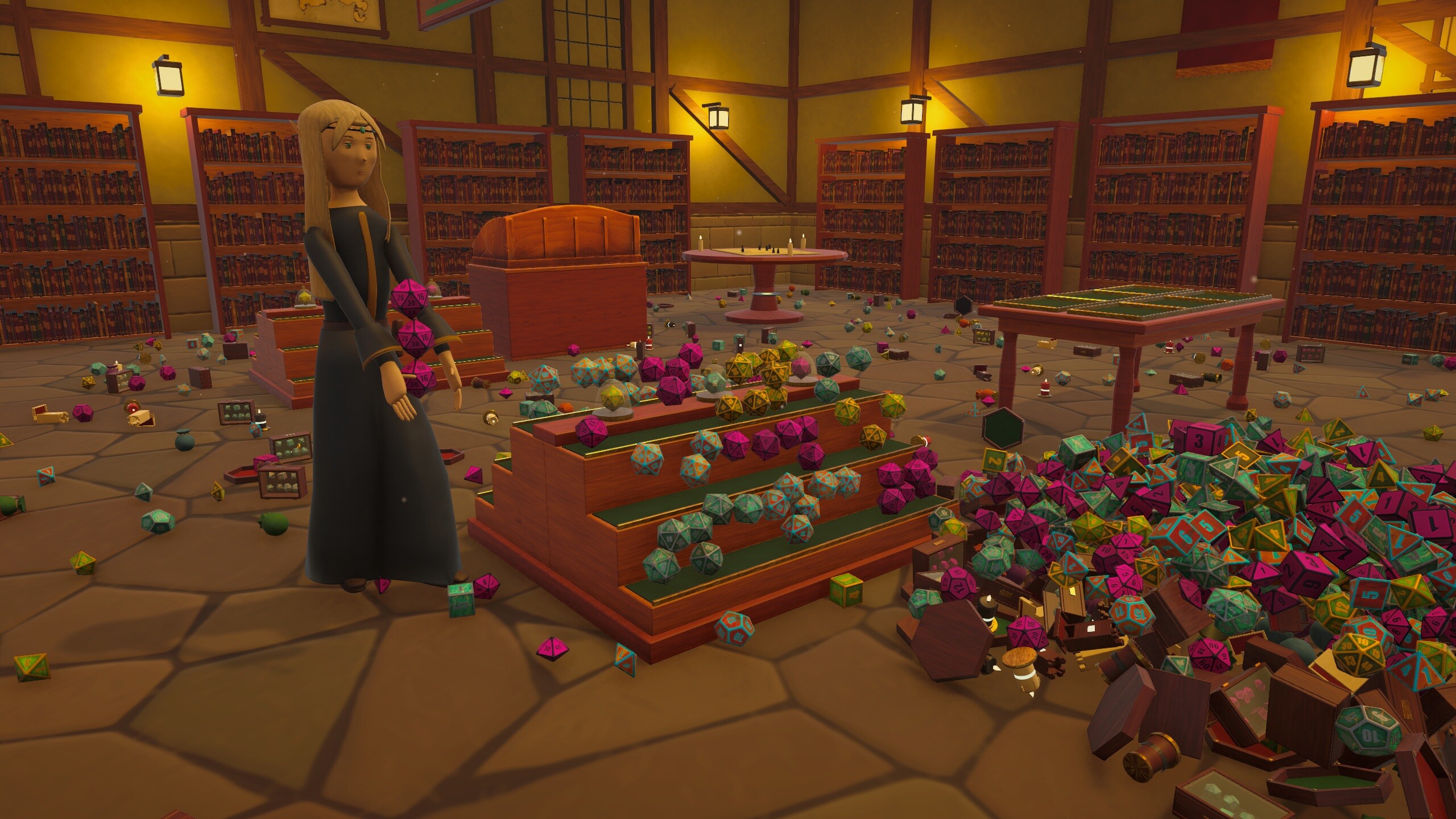 Dice Sort Together: Arcane Hall screenshot 4