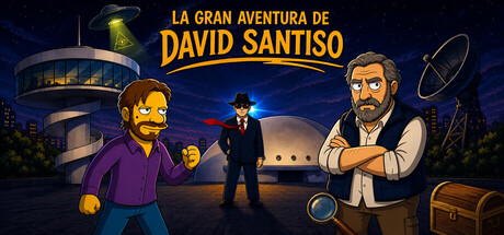 Cover art from La gran aventura de David Santiso
