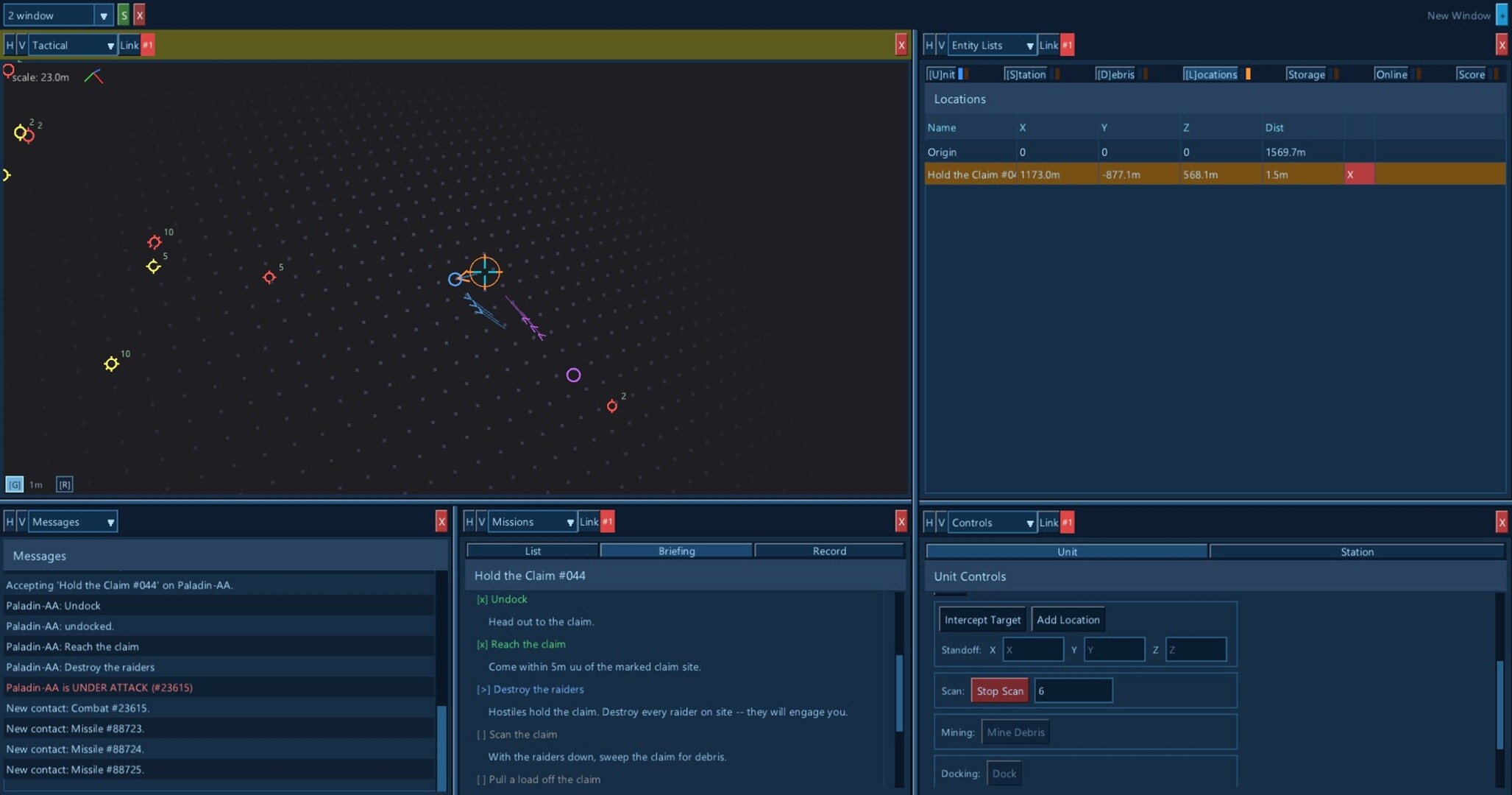 Space Interface screenshot 5