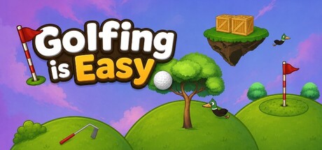 Cover art from Golfing Is Easy