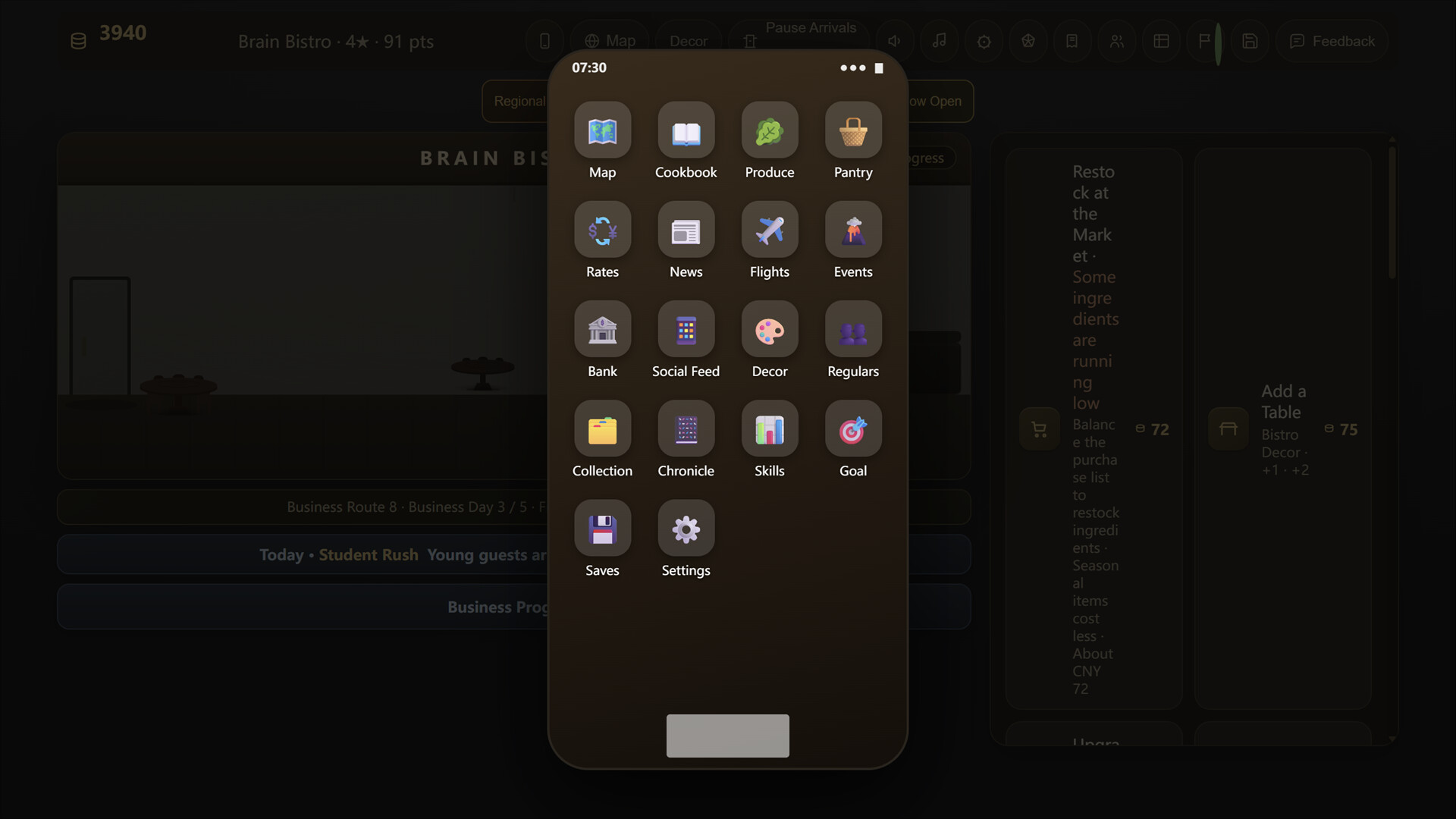 Brain Bistro screenshot 3