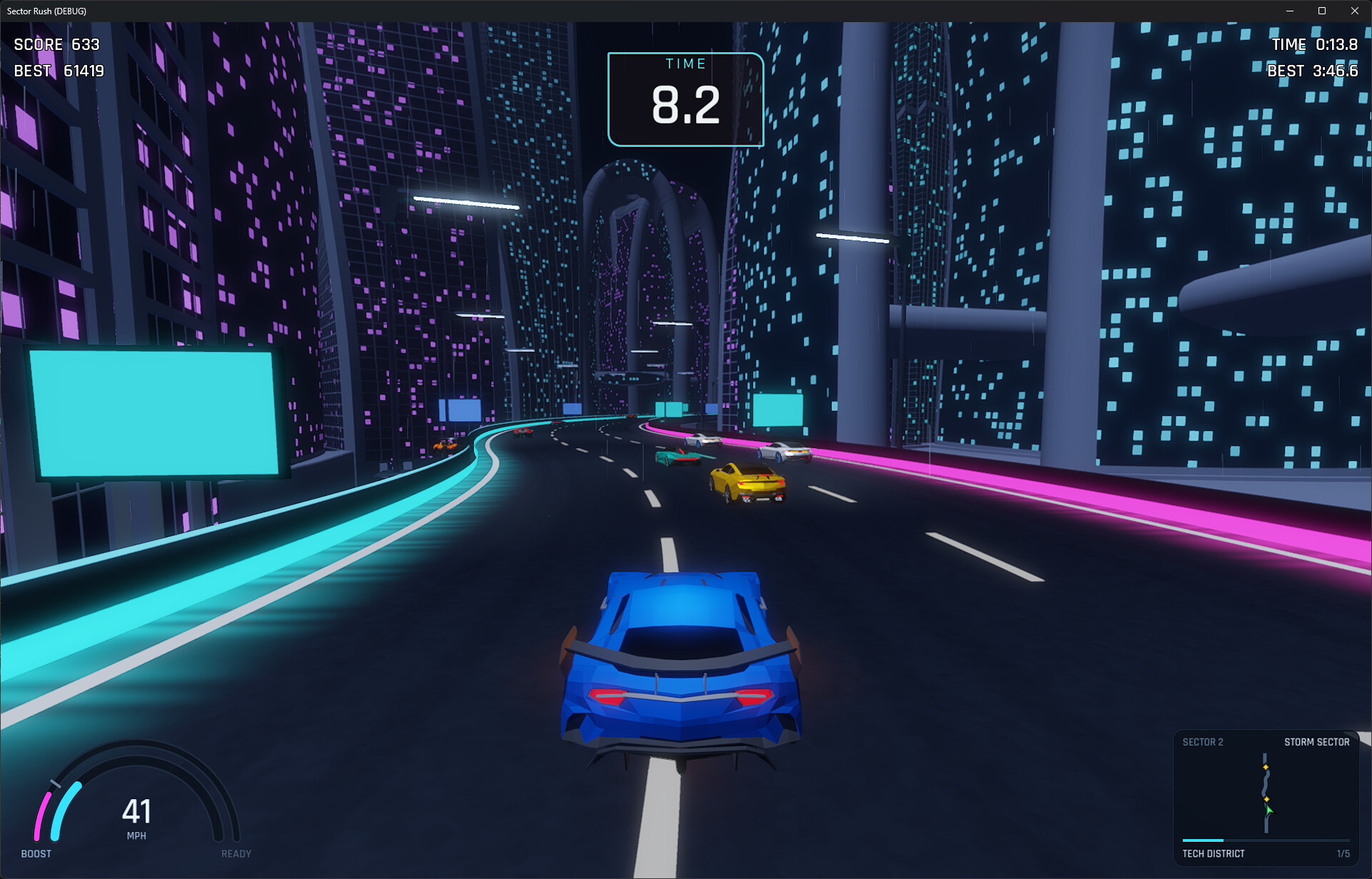 Sector Rush screenshot 2