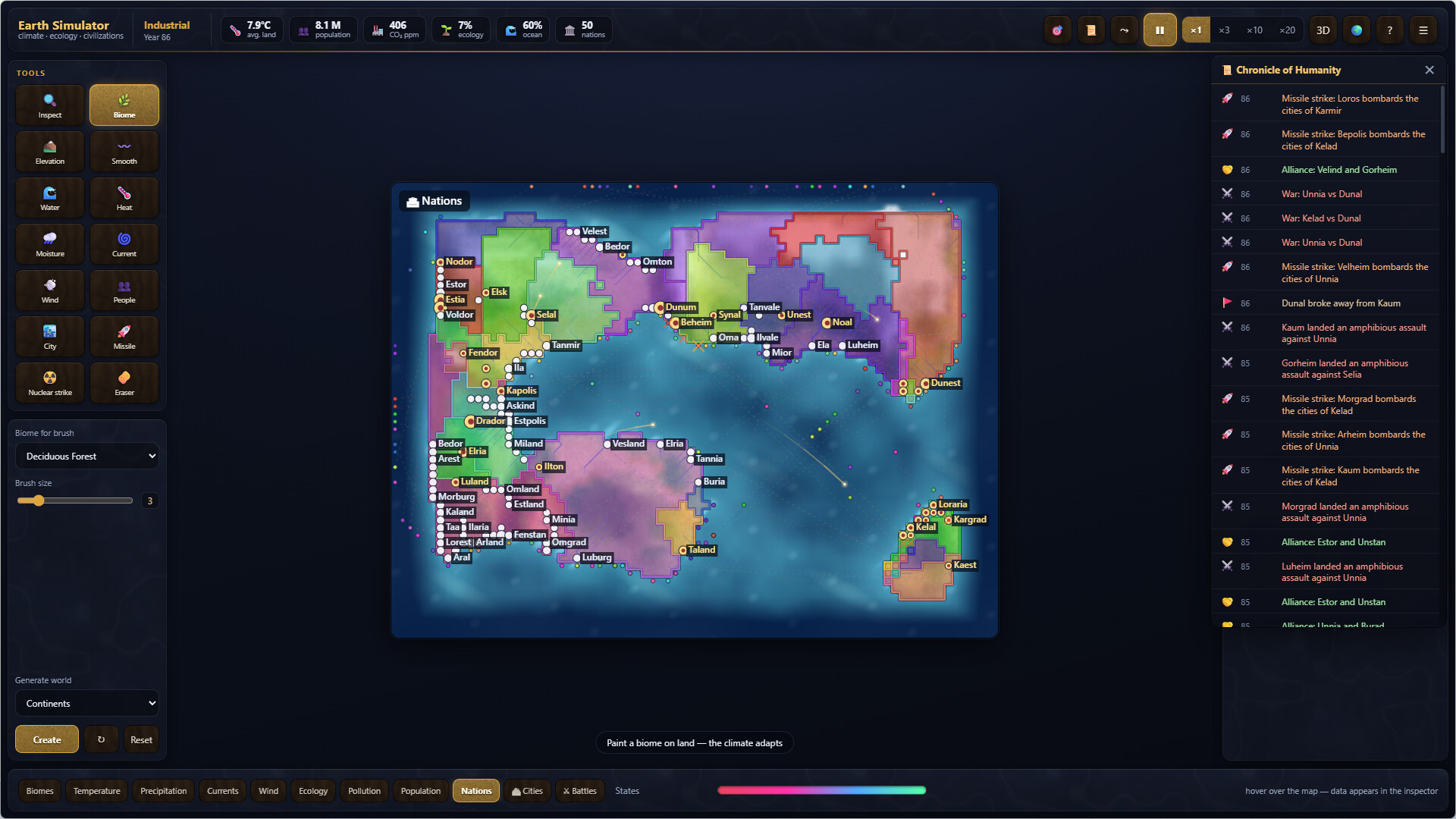Earth Simulator screenshot 2