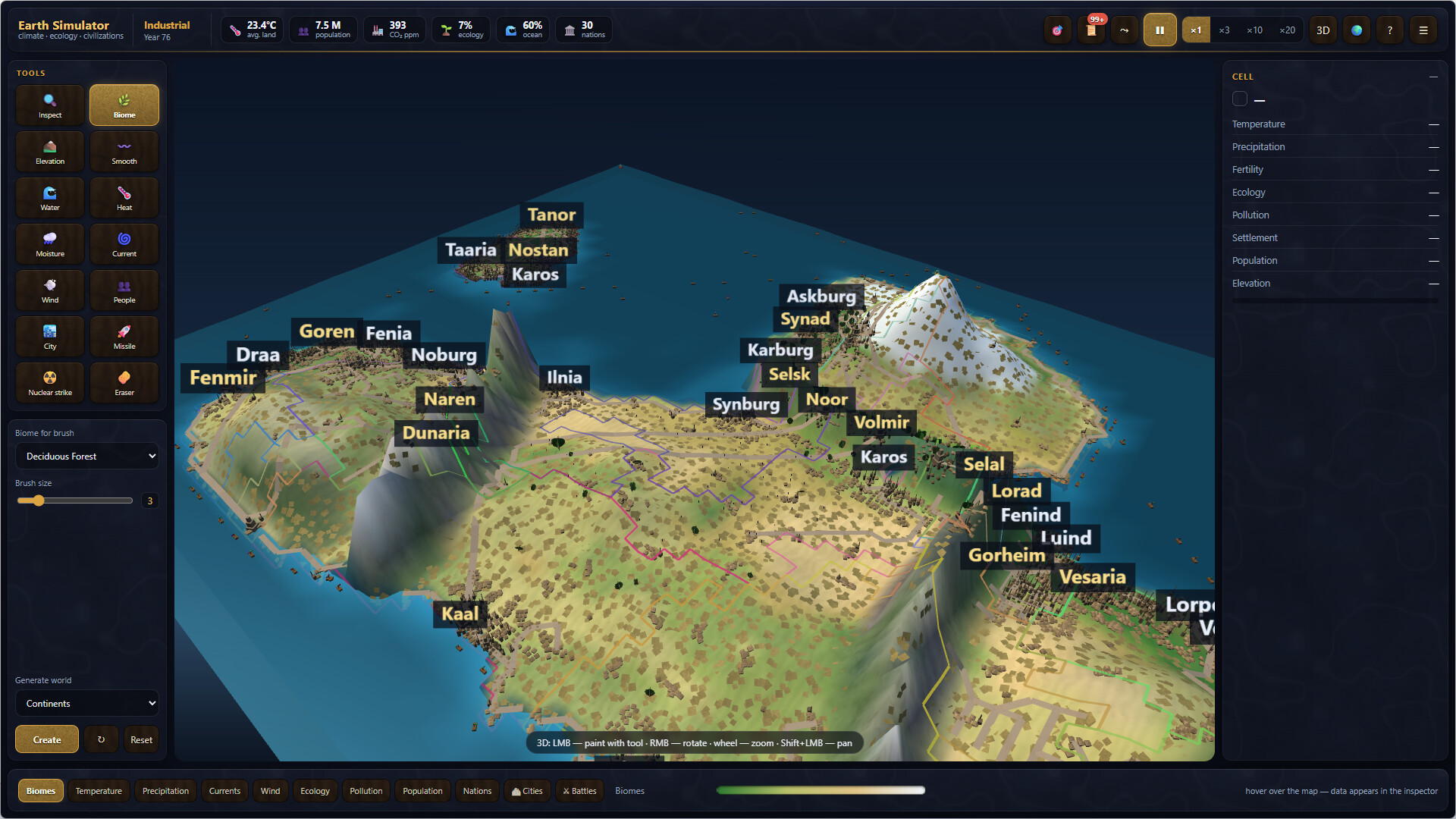 Earth Simulator screenshot 5