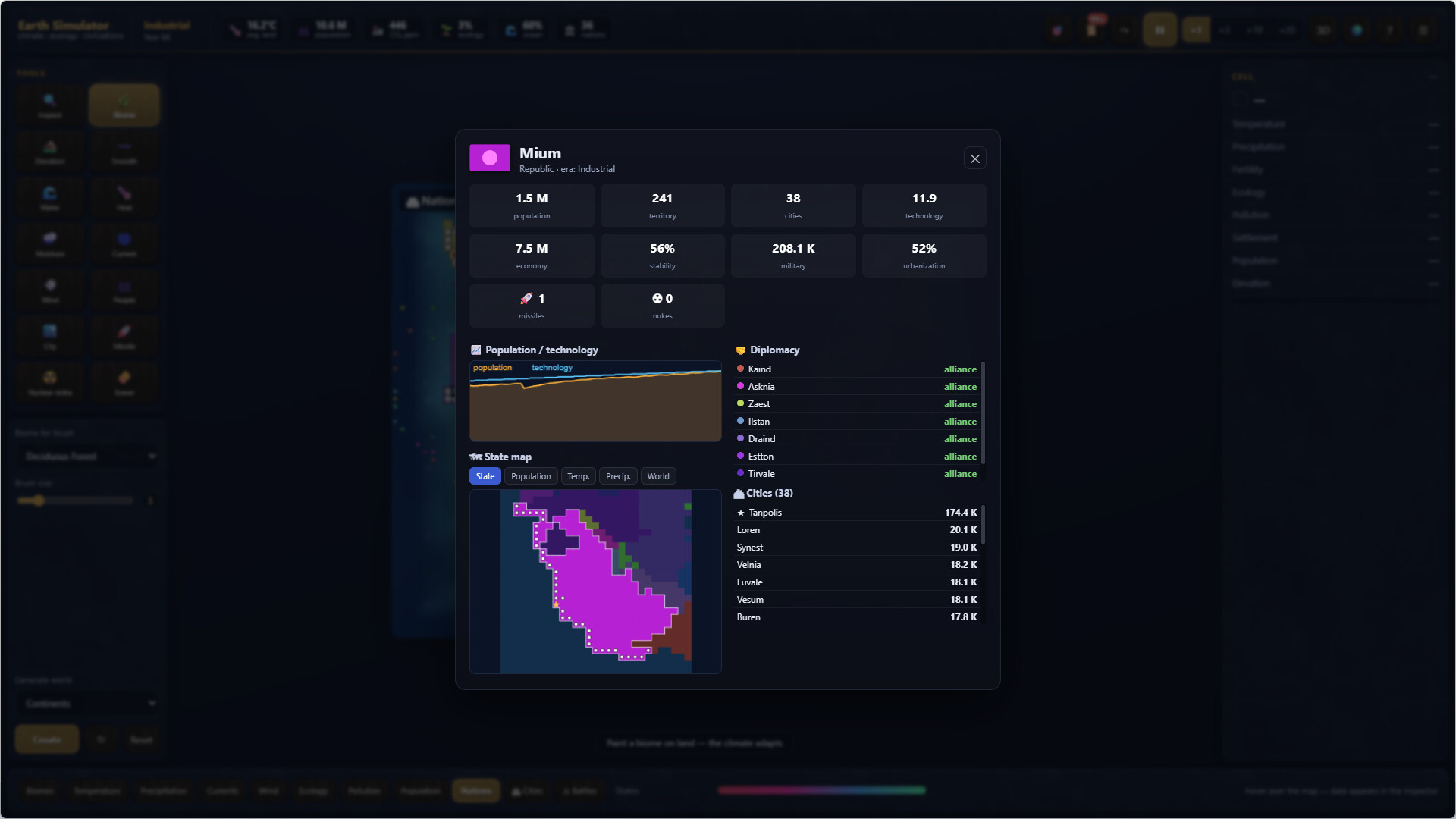 Earth Simulator screenshot 3