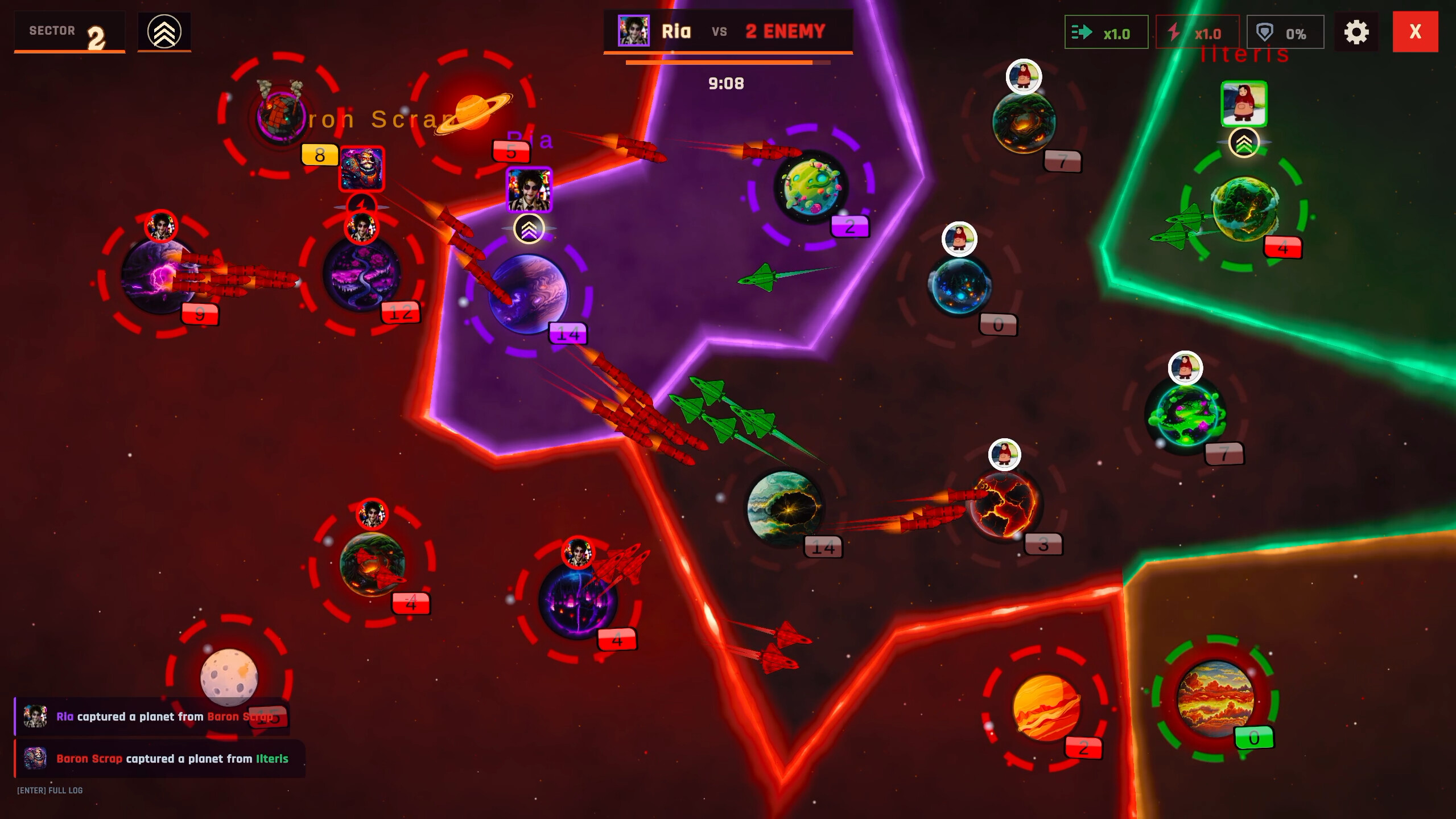 Fleetfall - Galaxy Domination screenshot 3