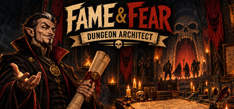 Cover art from Fame & Fear: Dungeon Architect
