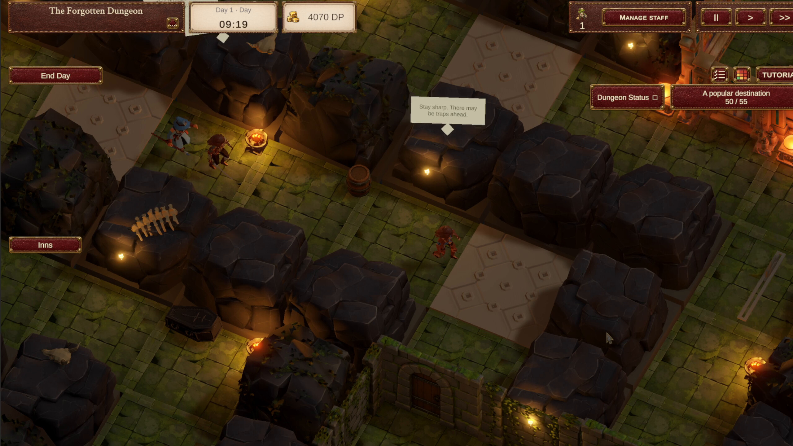 Fame & Fear: Dungeon Architect screenshot 2