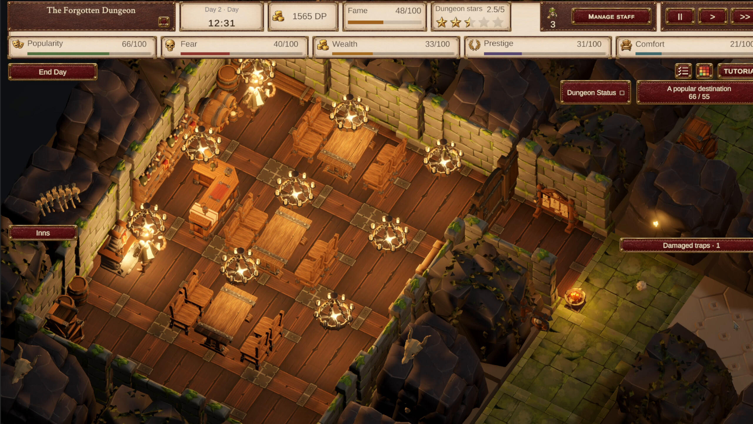Fame & Fear: Dungeon Architect screenshot 5