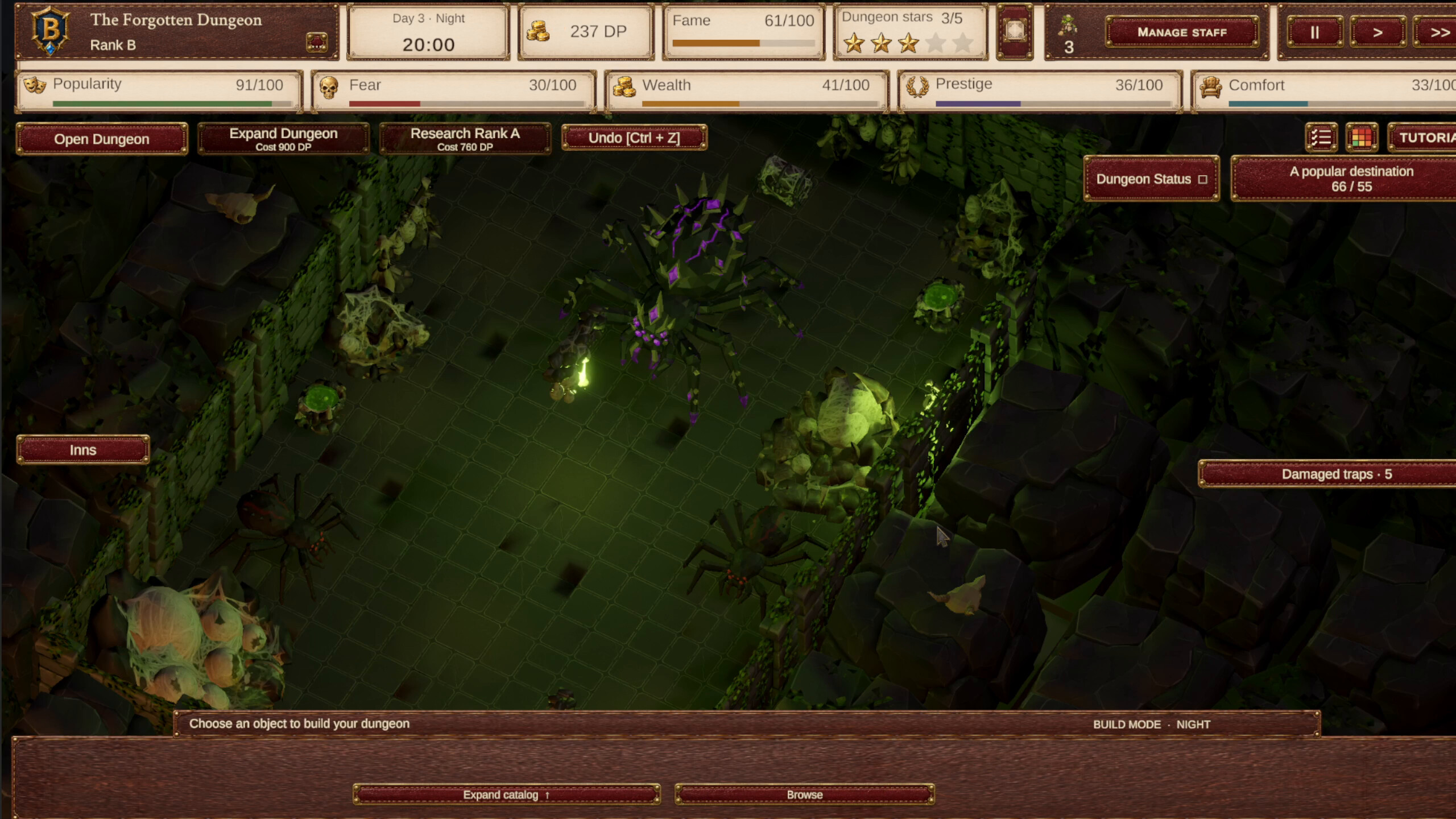 Fame & Fear: Dungeon Architect screenshot 3