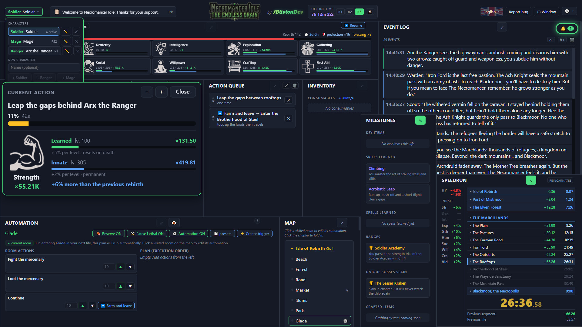Necromancer Idle: The Endless Drain screenshot 4