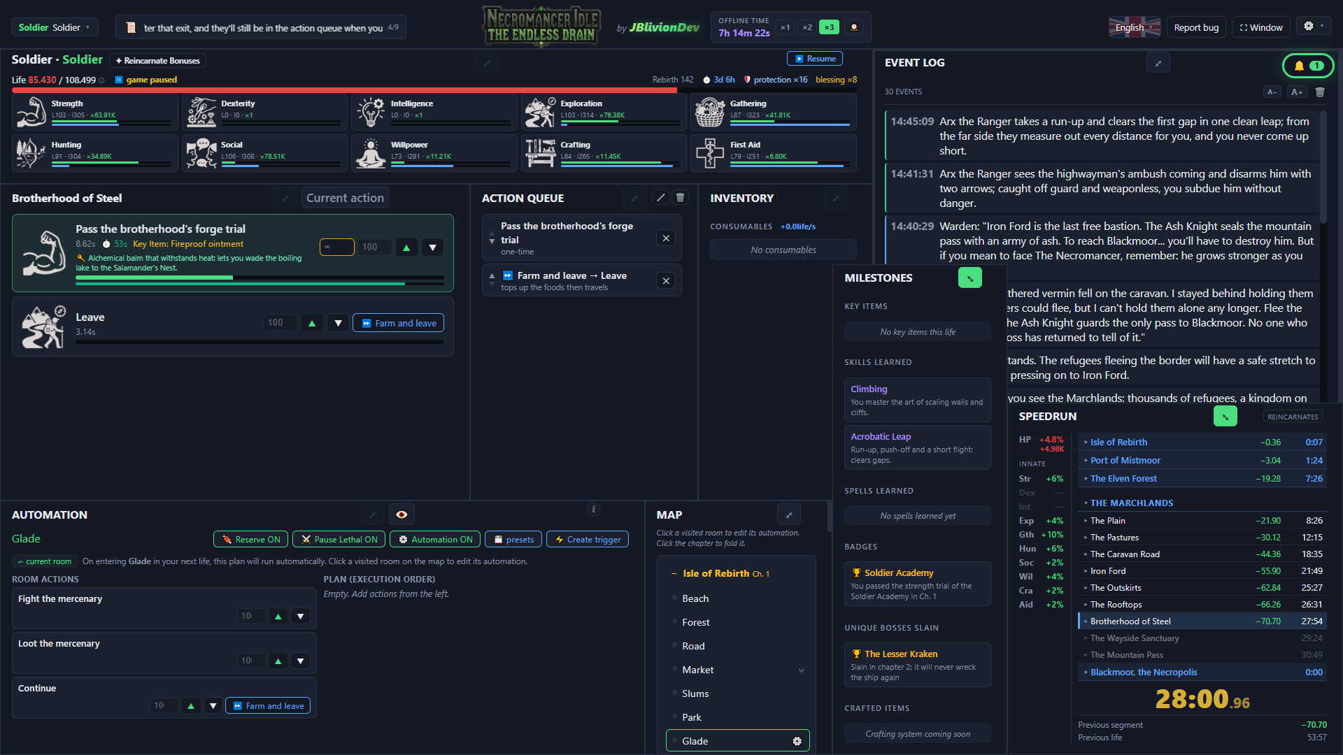 Necromancer Idle: The Endless Drain screenshot 5