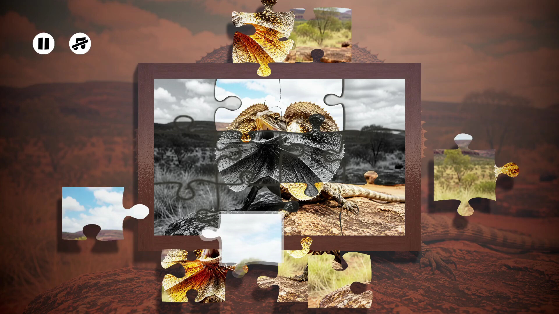 Puzzles Lizards screenshot 2