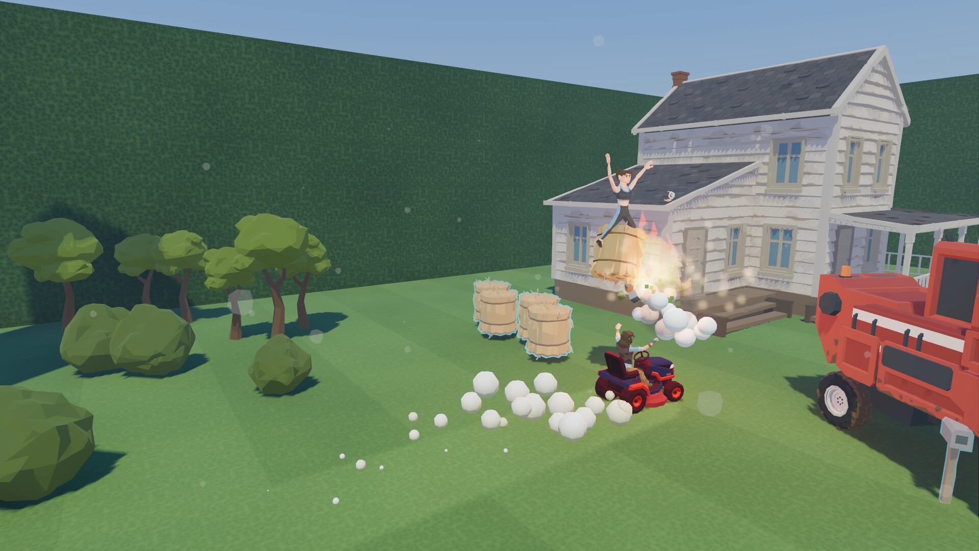 Mowed Down trailer
