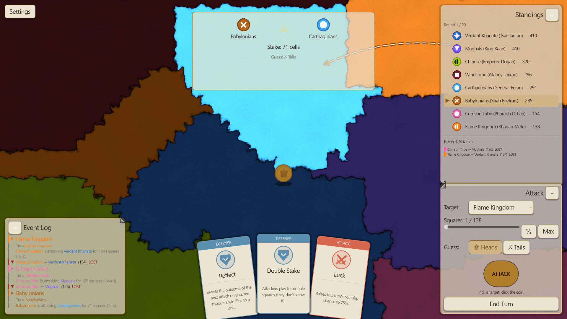 Flip & Conquer screenshot 2