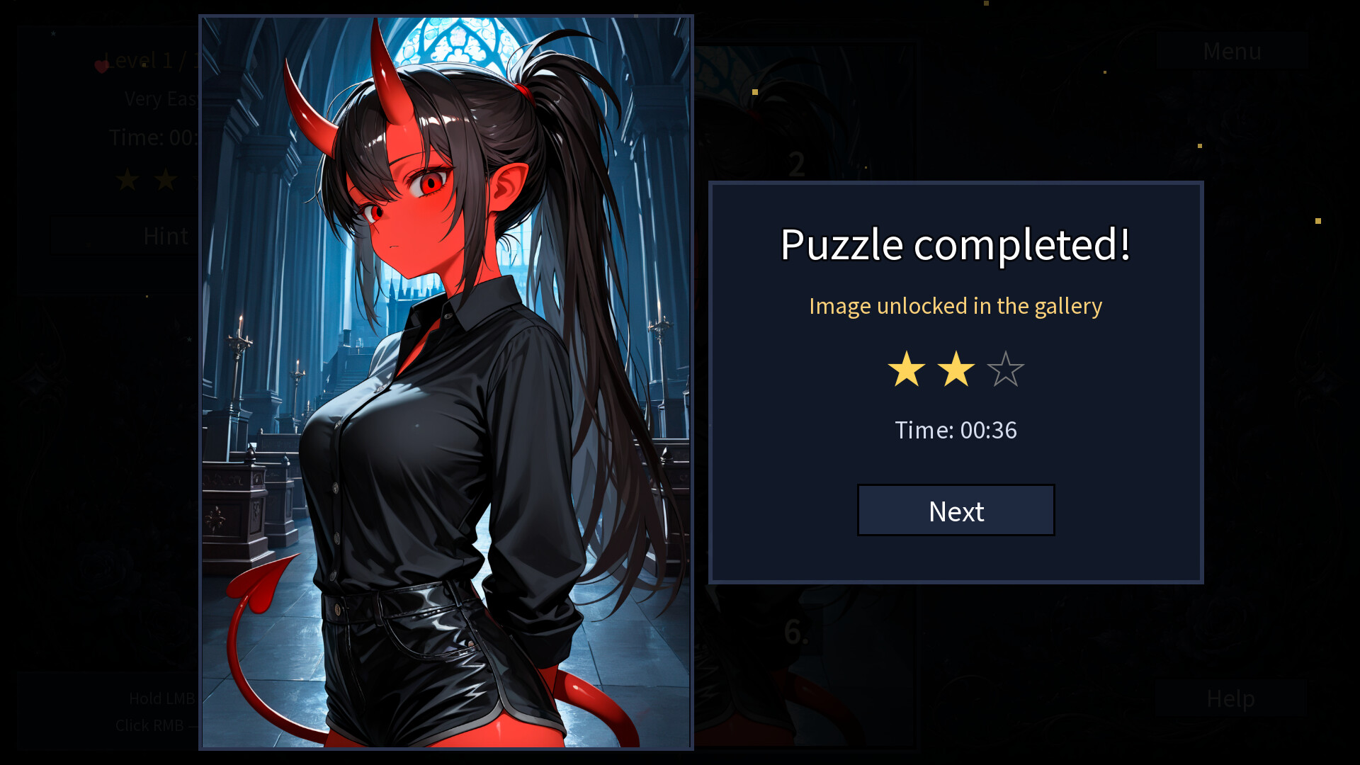 My Succubus Waifu: Hentai Puzzle screenshot 4