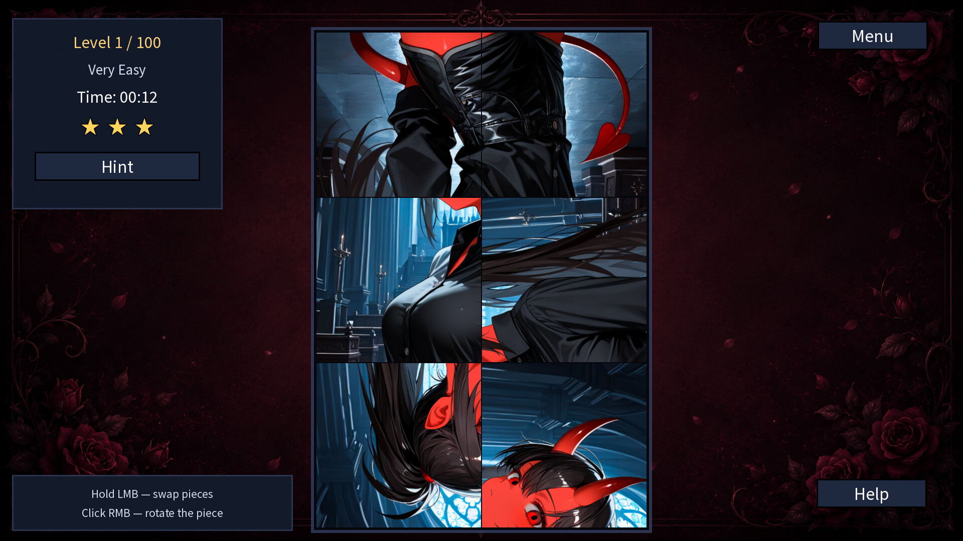 My Succubus Waifu: Hentai Puzzle screenshot 2