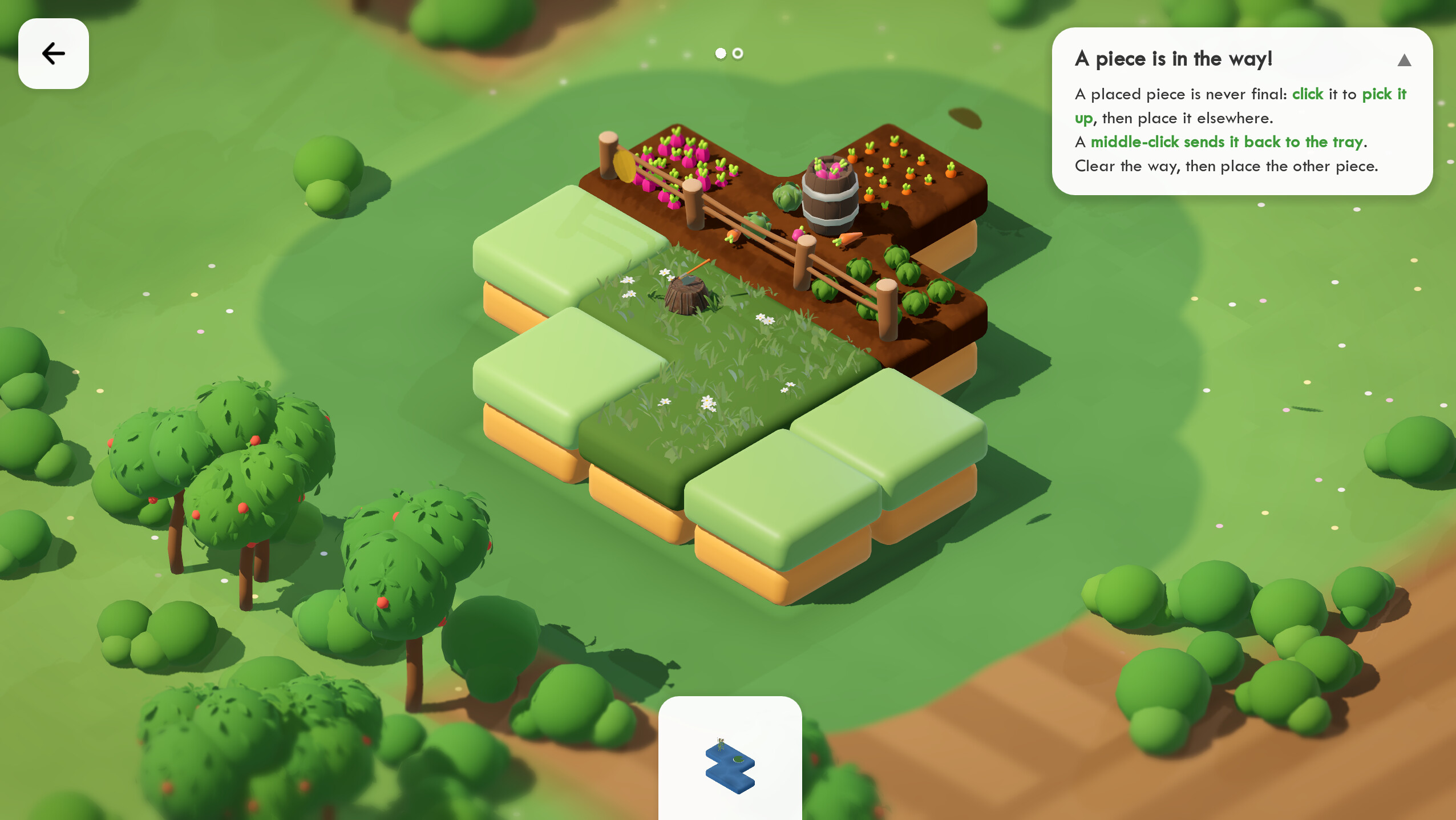 Bocage, a cozy puzzle game trailer