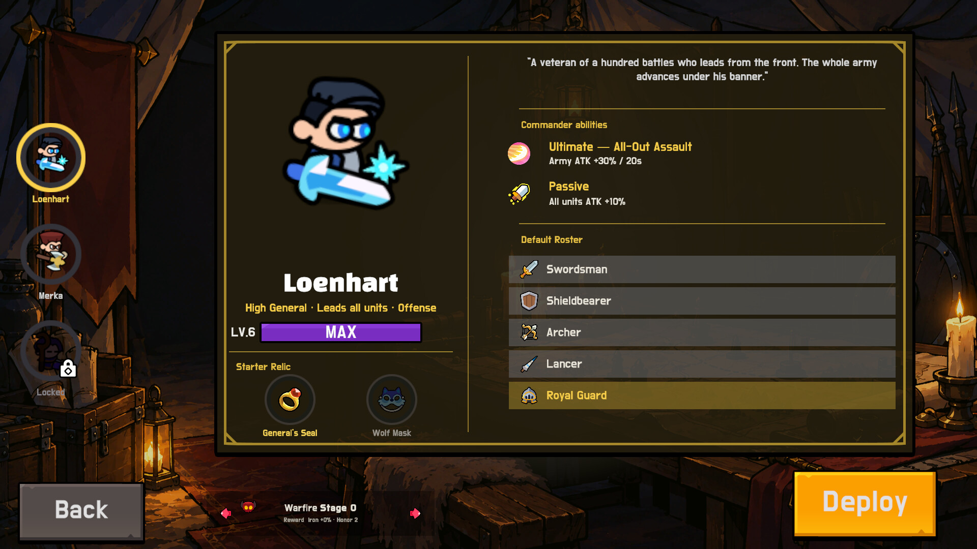 LINE WARLORD screenshot 5