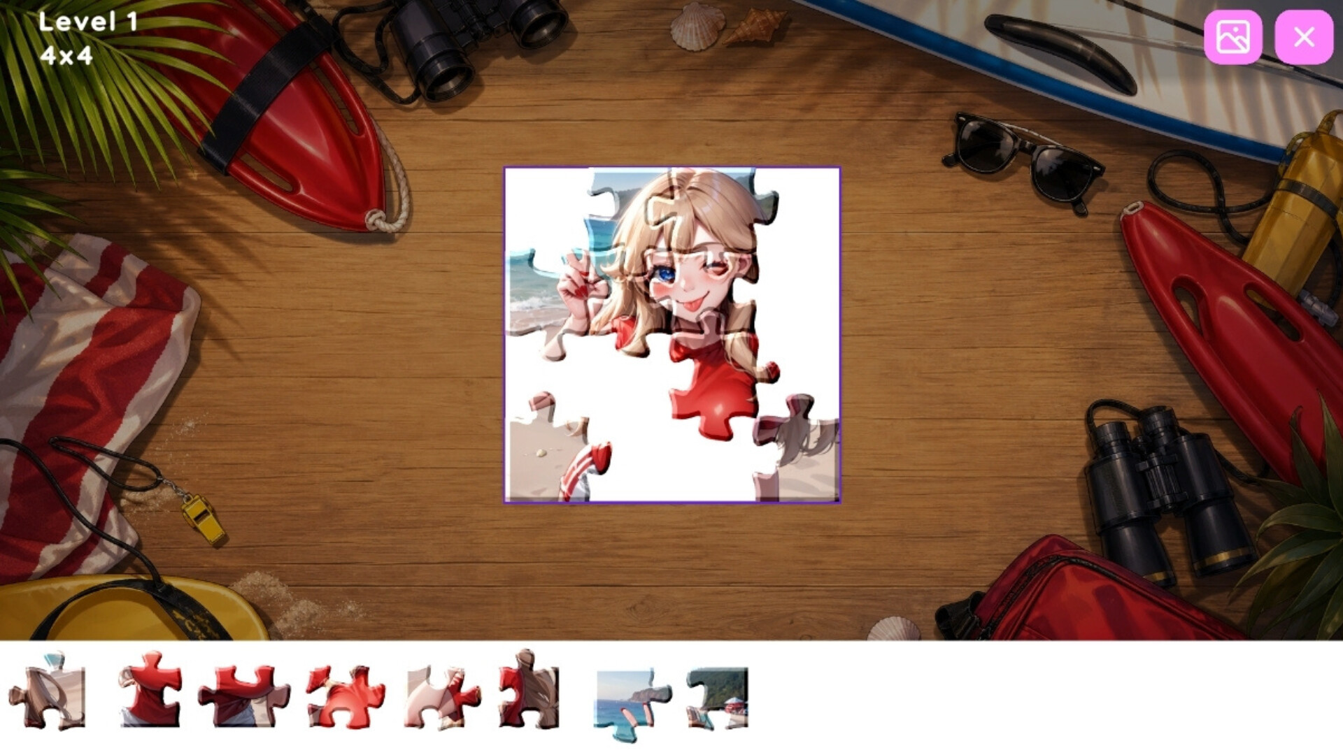 Hentai Puzzle: Sunny screenshot 2