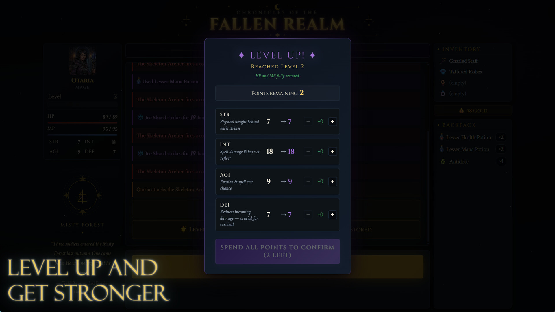 Chronicles of the Fallen Realm screenshot 3