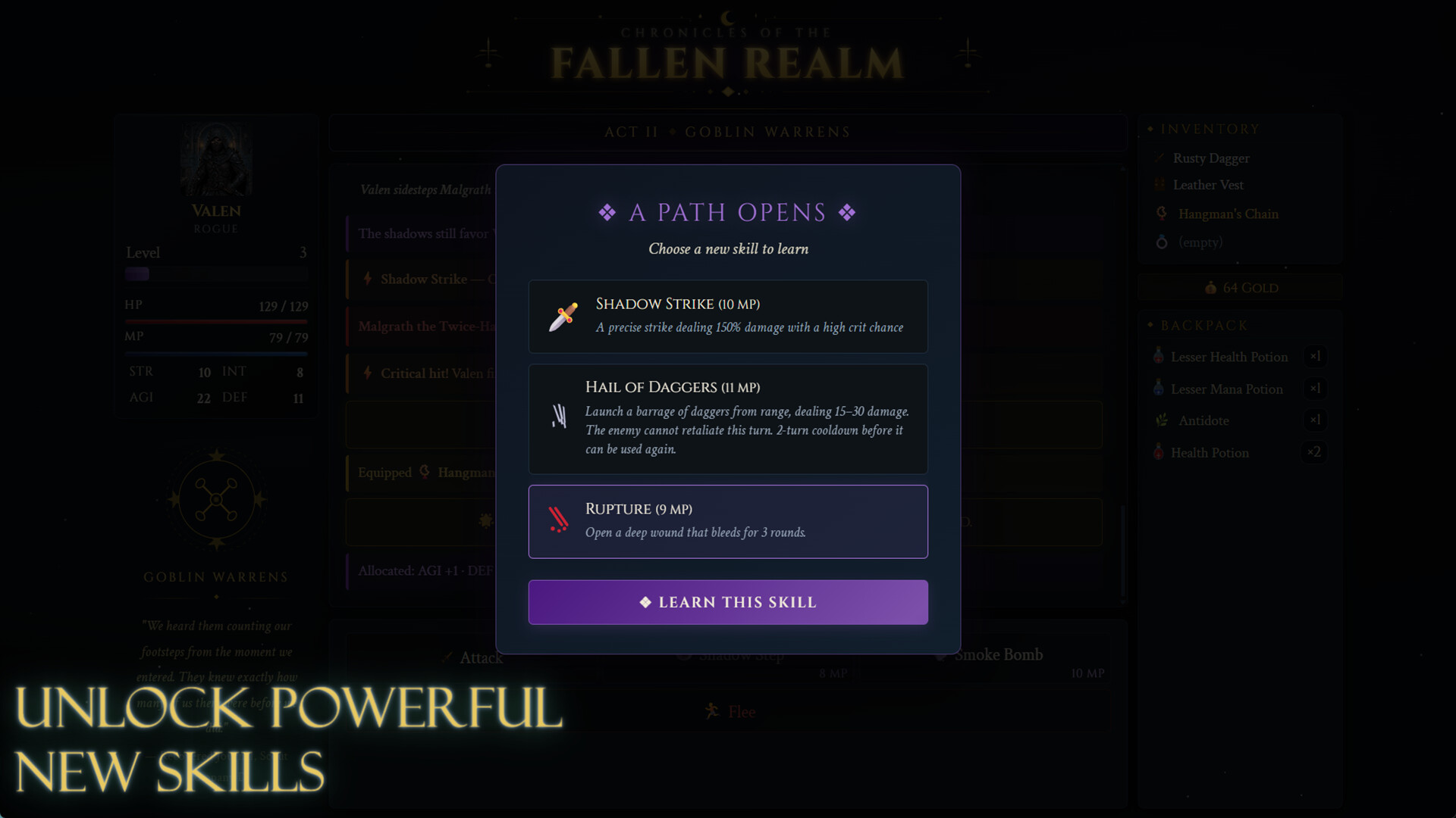 Chronicles of the Fallen Realm screenshot 4