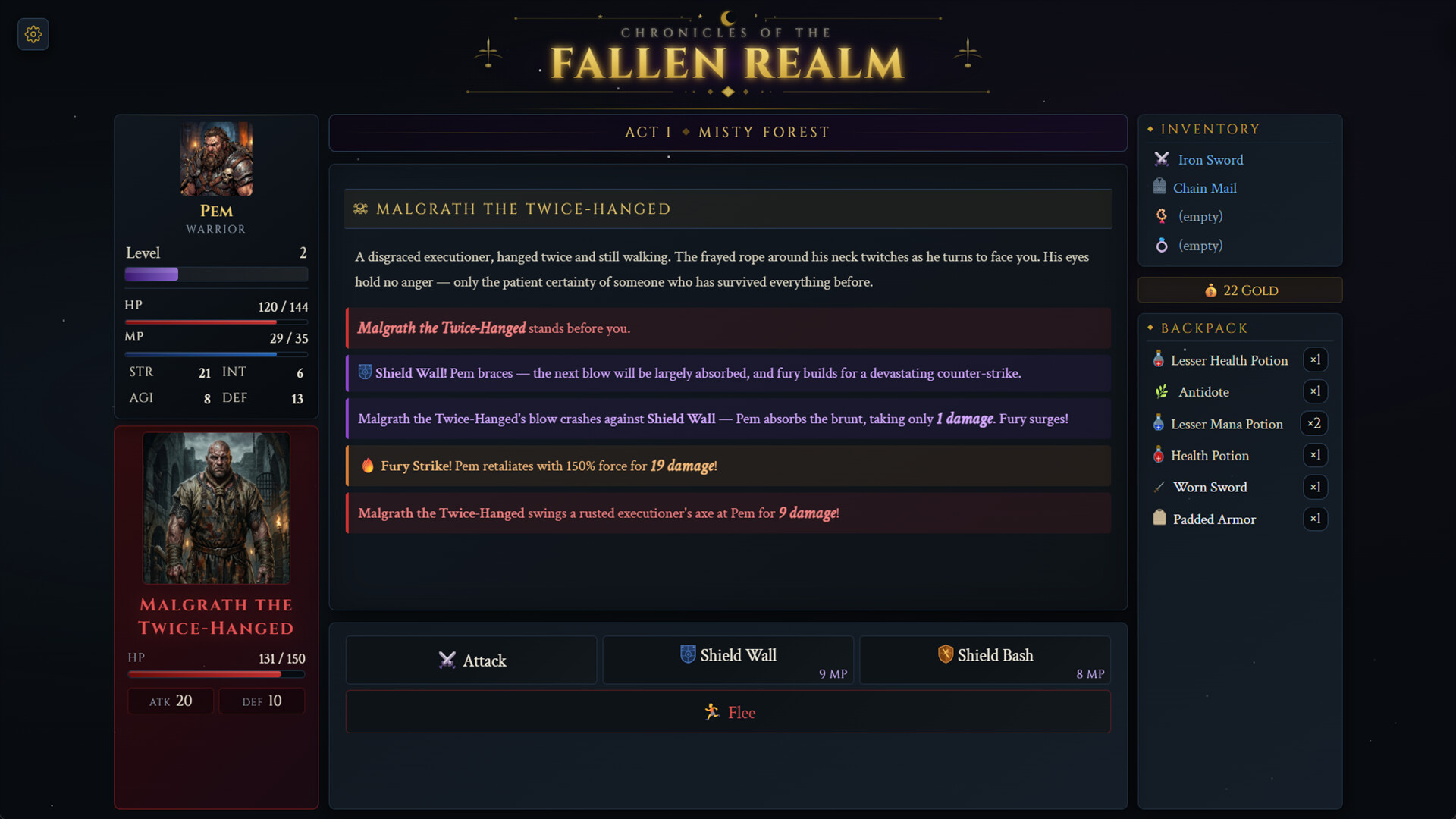 Chronicles of the Fallen Realm trailer