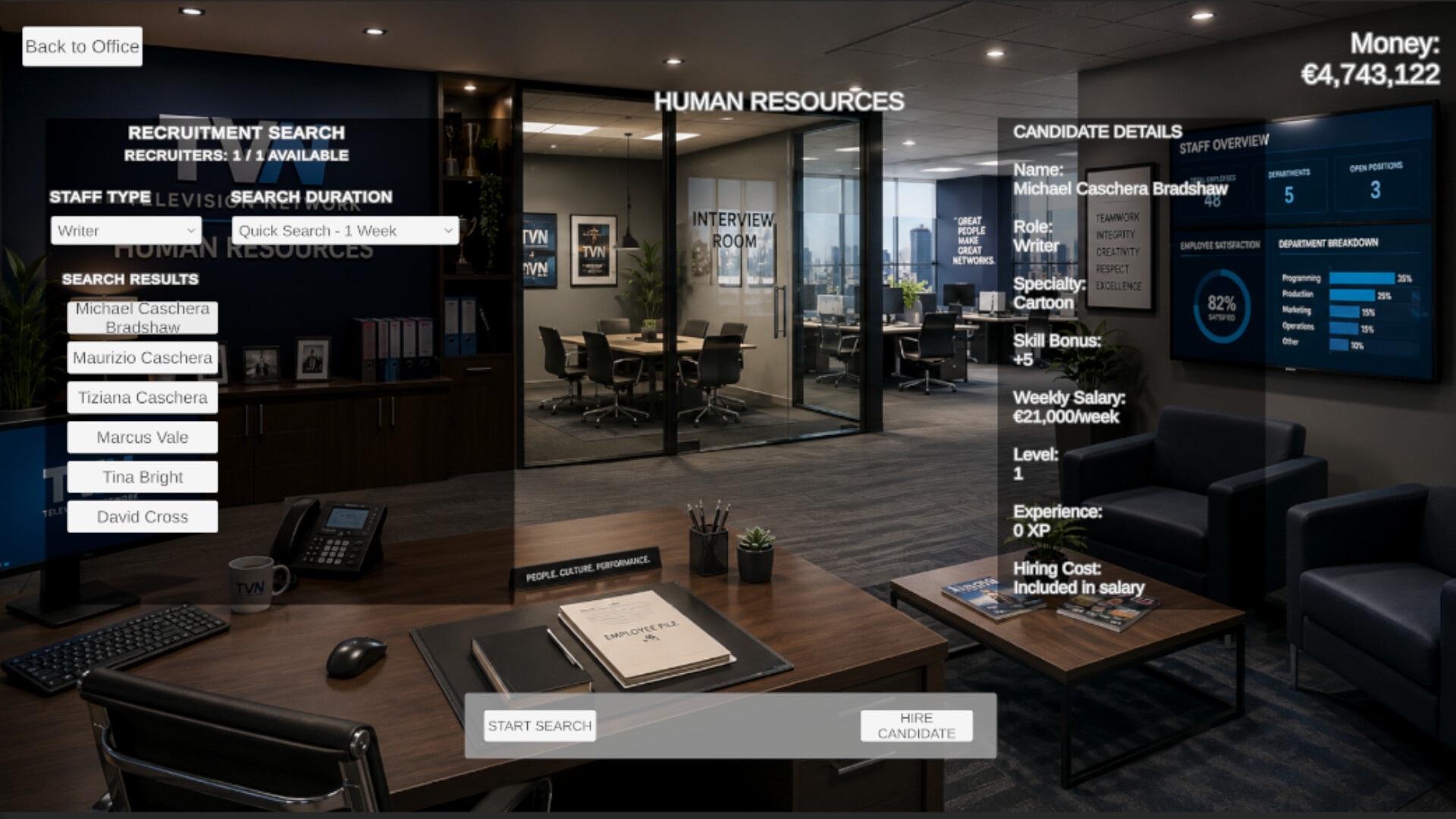 TV Network Simulator screenshot 5