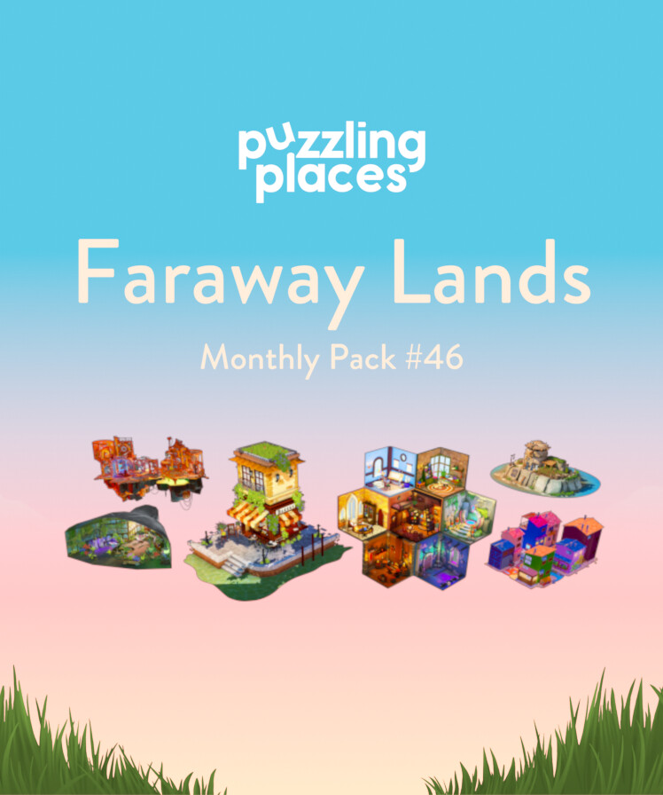 Puzzling Places - Monthly Pack #46 - Faraway Lands
