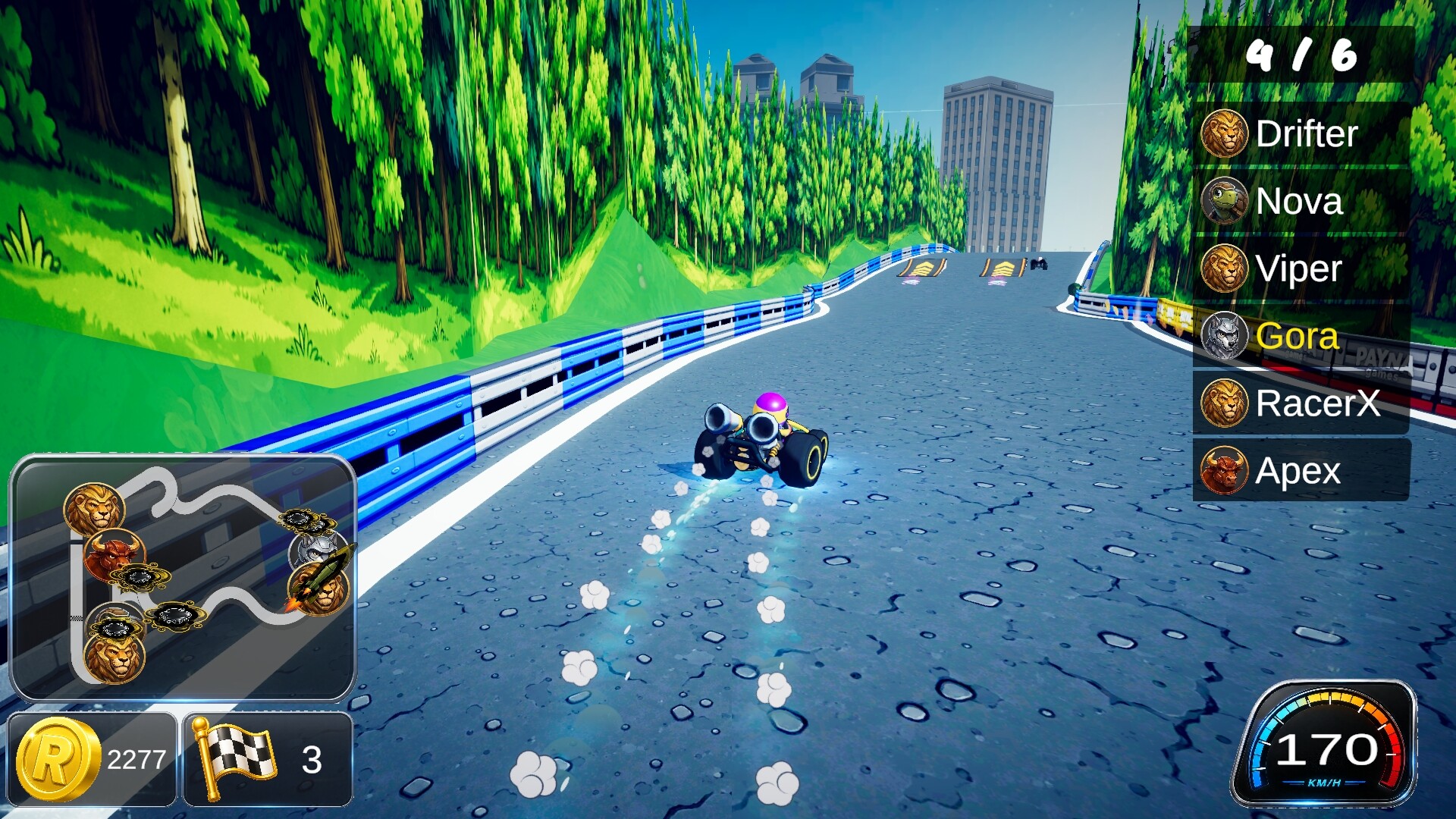 Kachow Kart Racing trailer