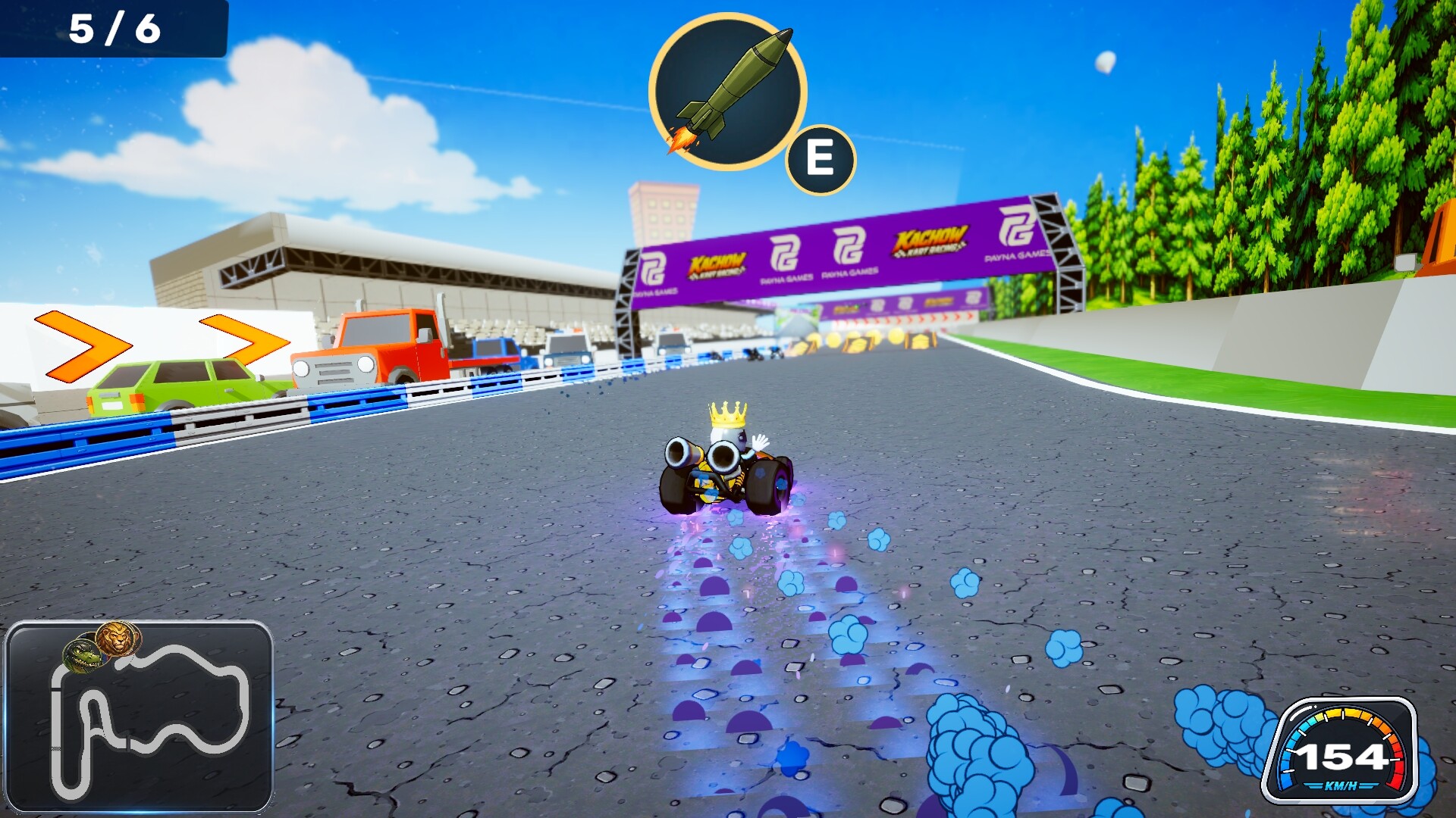 Kachow Kart Racing trailer