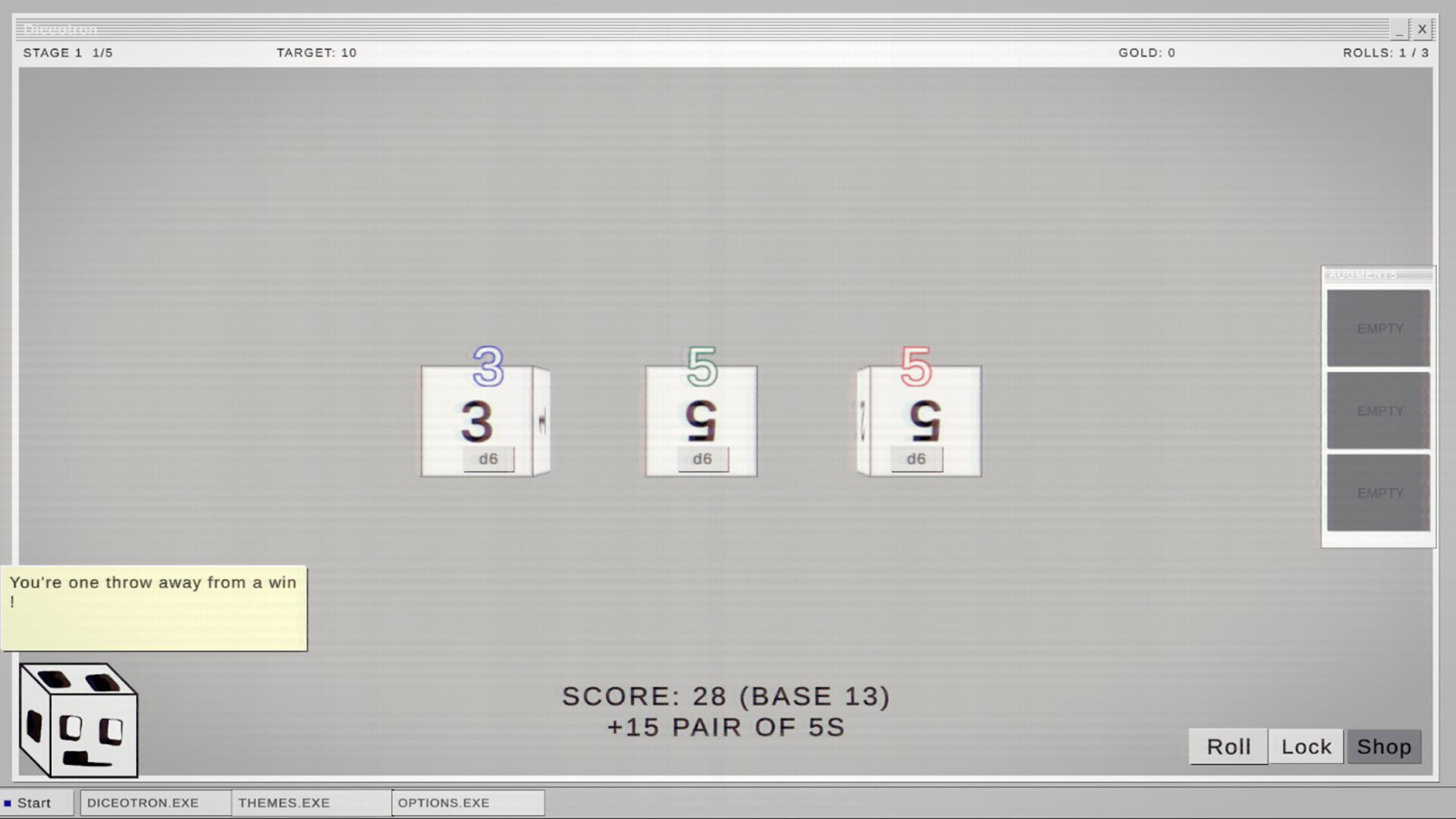 Dice screenshot 3