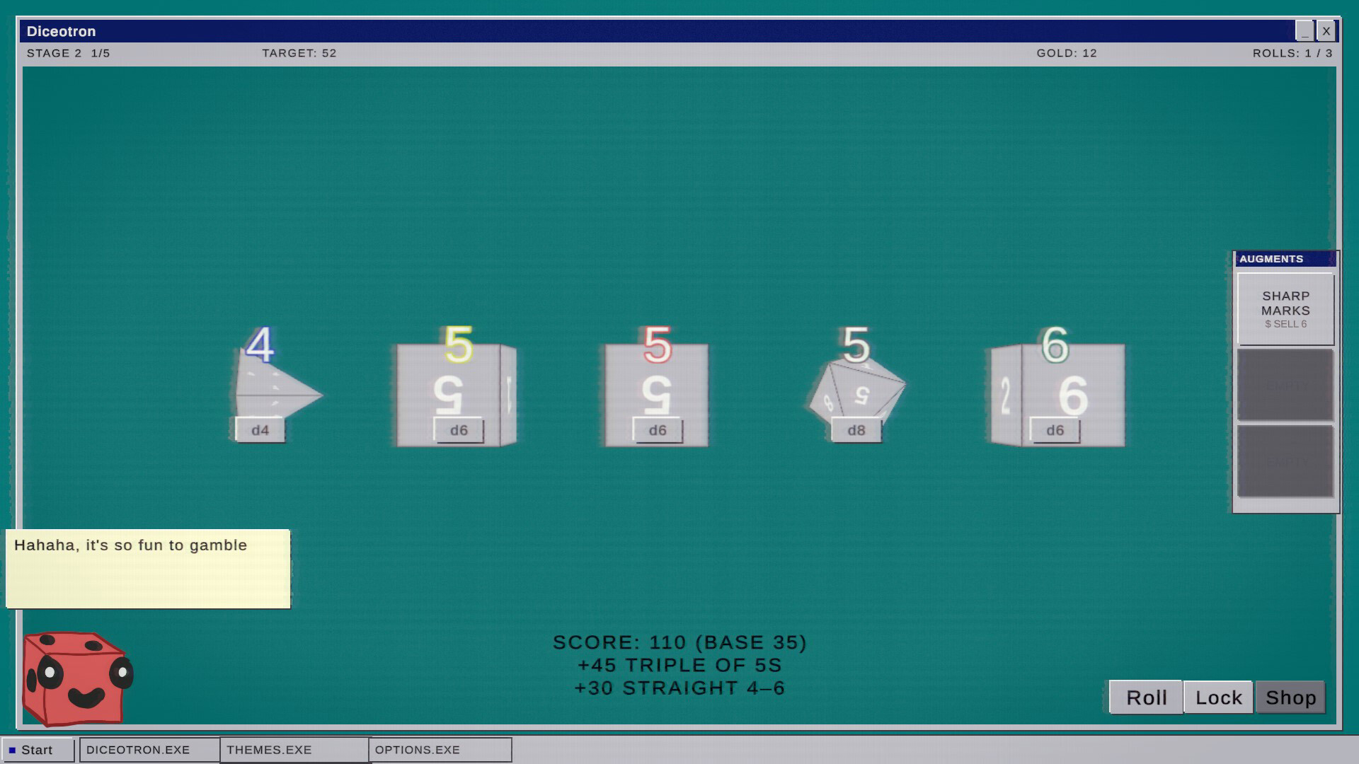 Dice screenshot 2