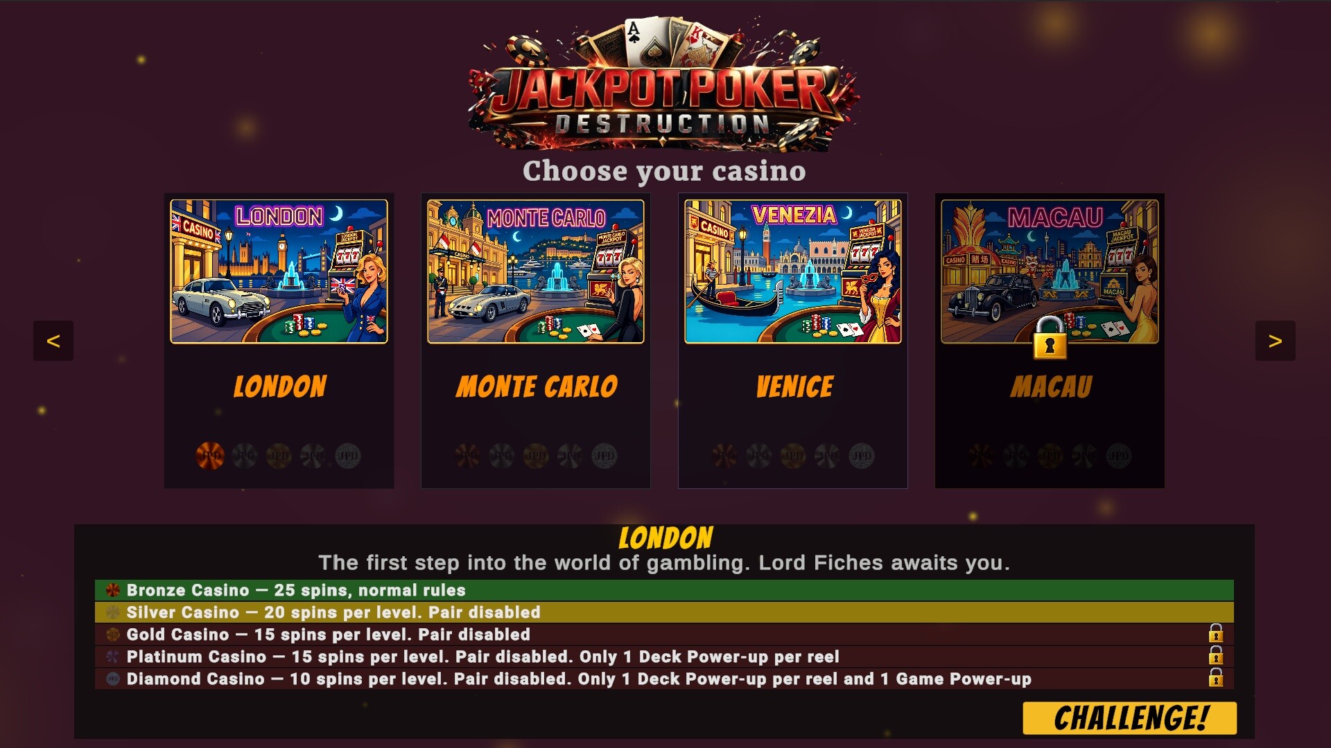Jackpot Poker Destruction screenshot 3