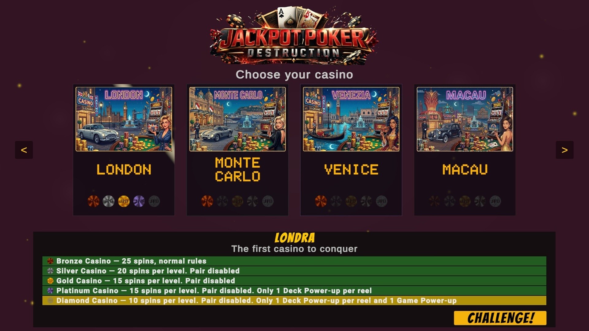 Jackpot Poker Destruction trailer