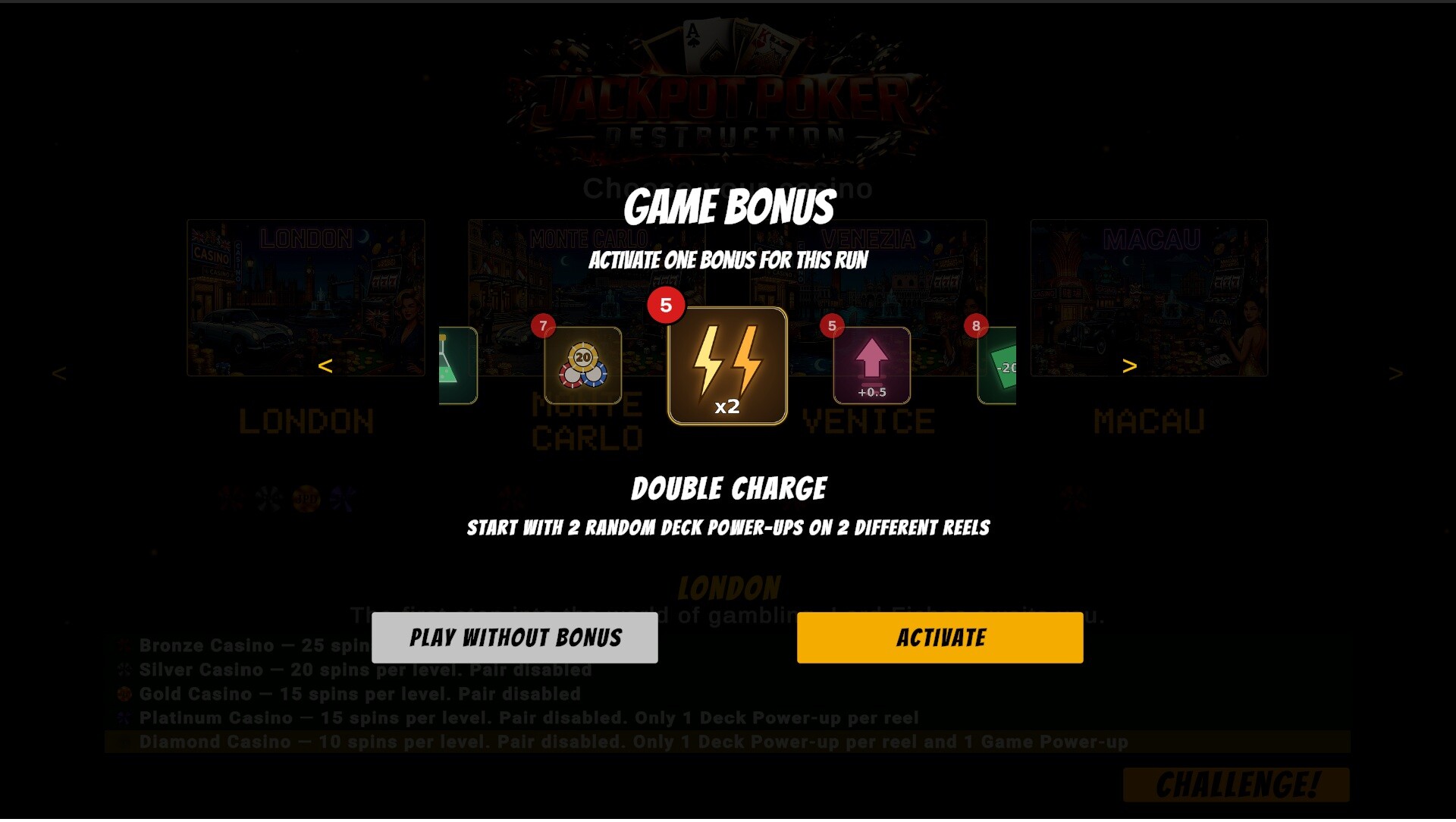 Jackpot Poker Destruction screenshot 3